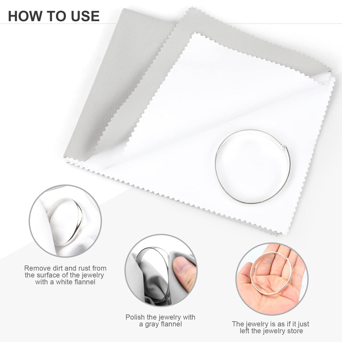 Jewelry Cleaning and Polishing Cloth