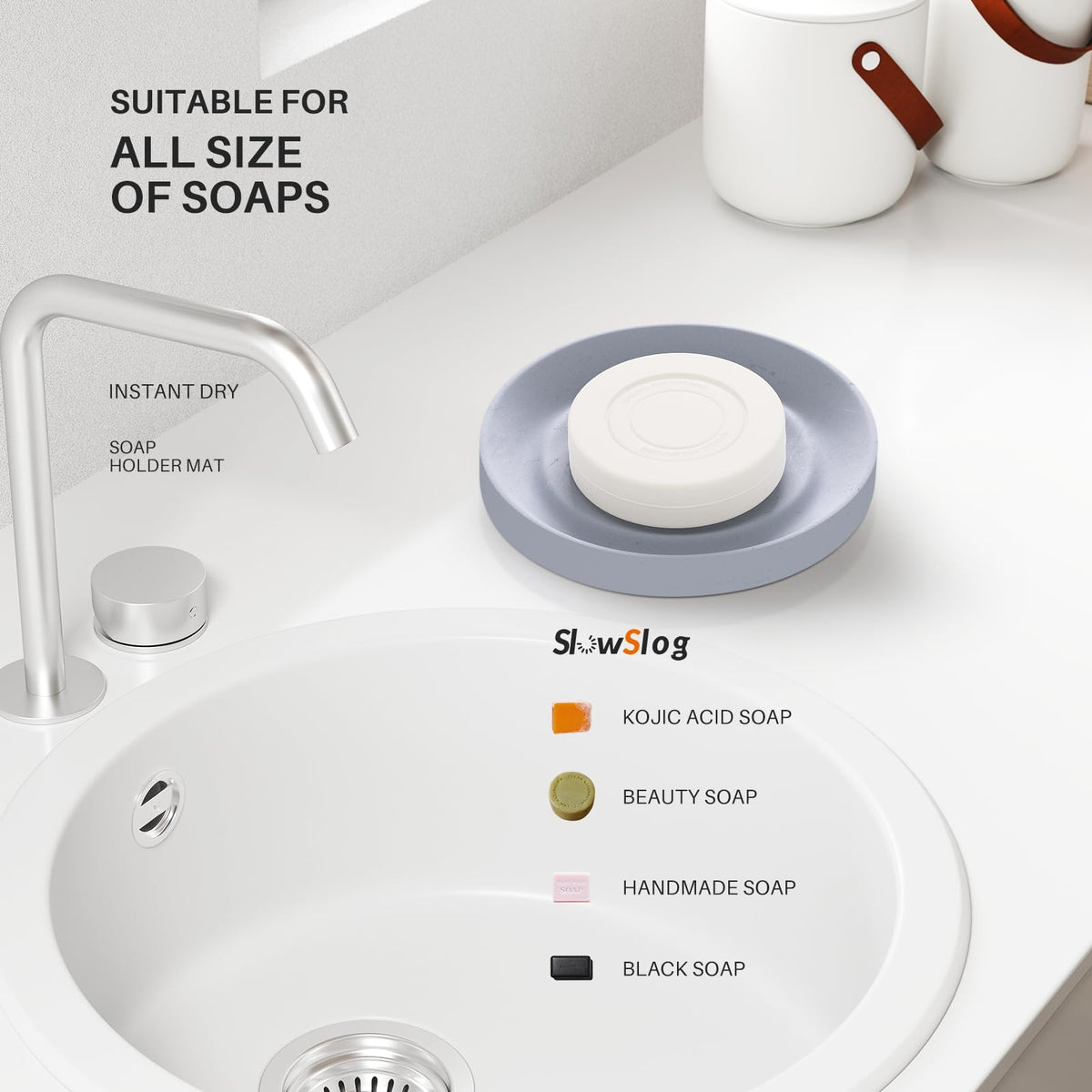 Diatomite Soap Dish
