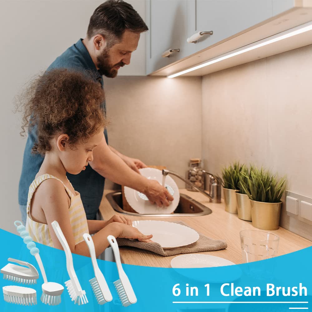 6 PCS Cleaning Brush