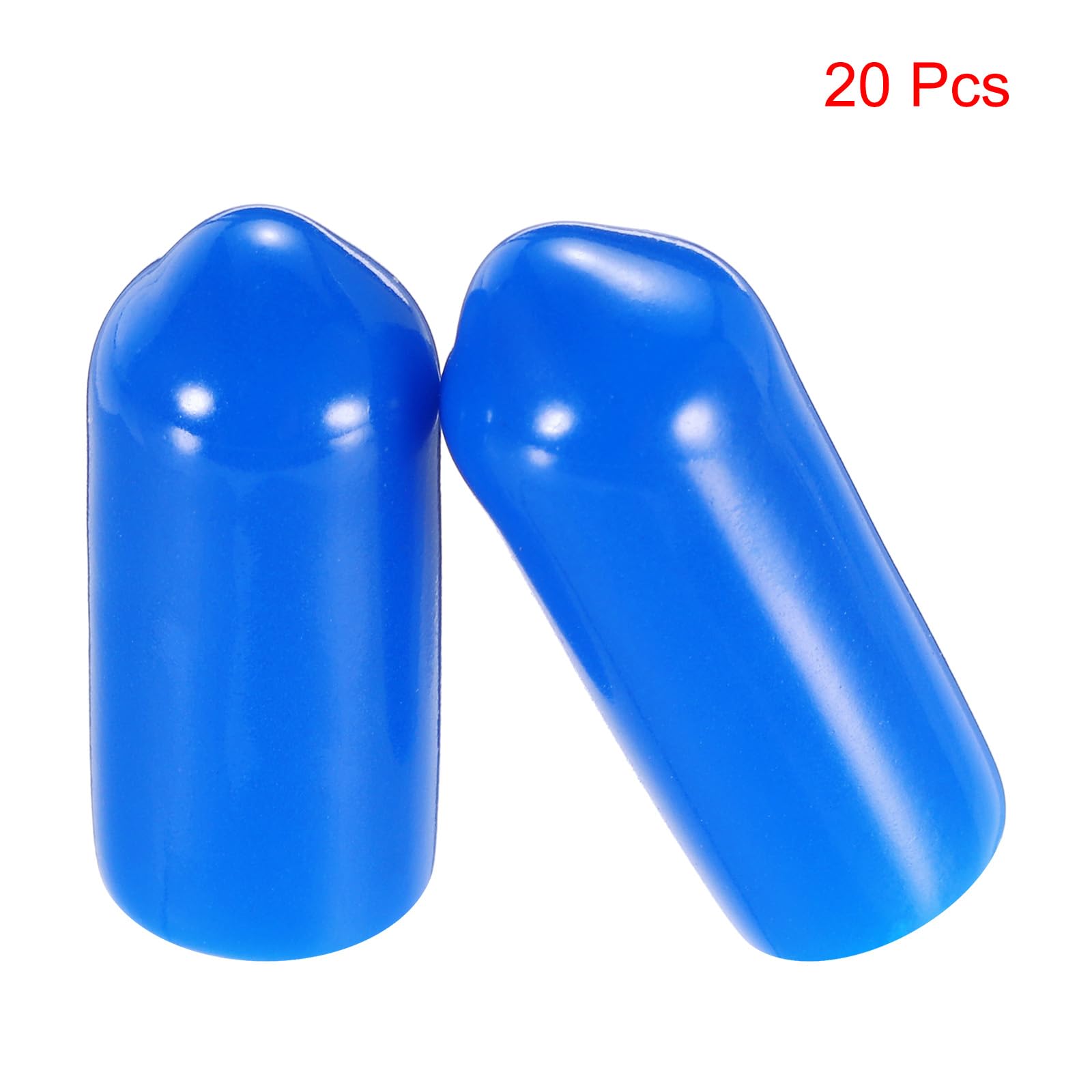 20pcs Rubber End Caps 6mm