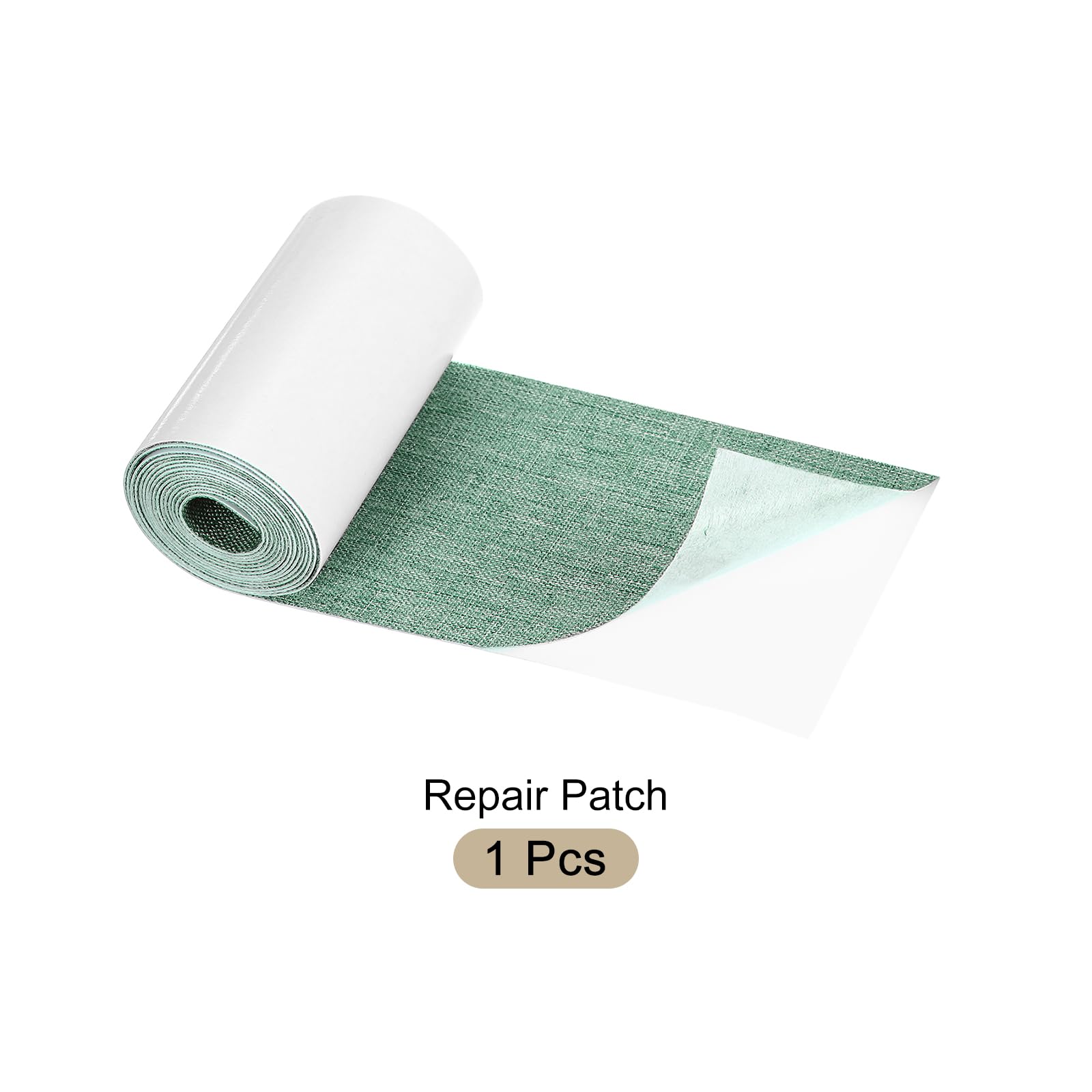 3x60 Inch Green Linen Repair Patch