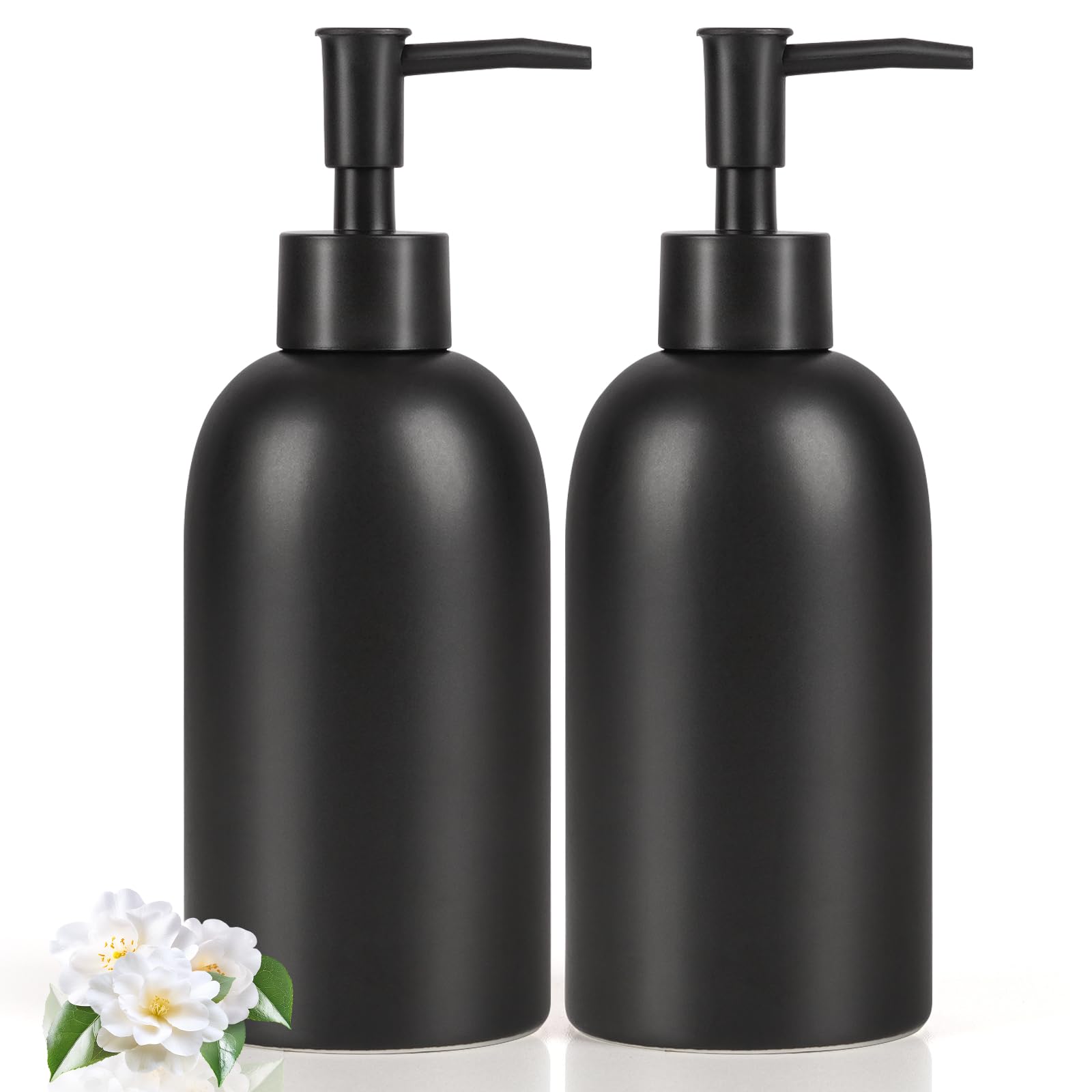 Soap Dispenser Fill Dish Soap Hand Soap for Bathroom (2 Count)