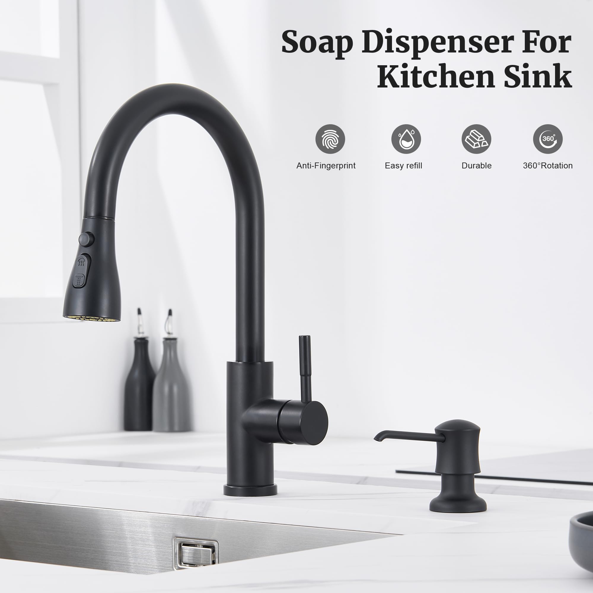 Soap Dispenser for Kitchen Sink