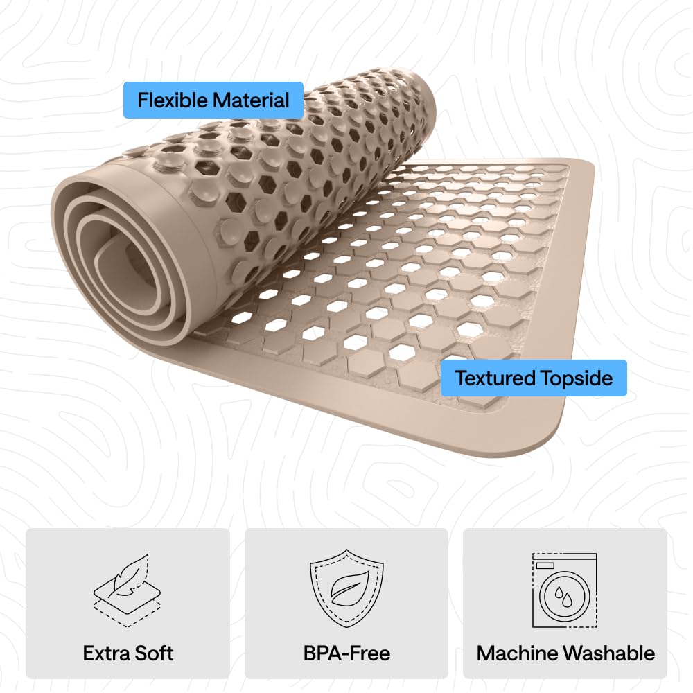 Patented Square Shower Stall Mat