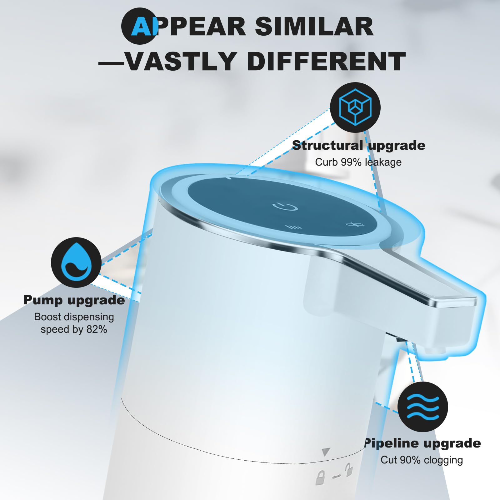 2 Pack Automatic Soap Dispenser (2 Count)
