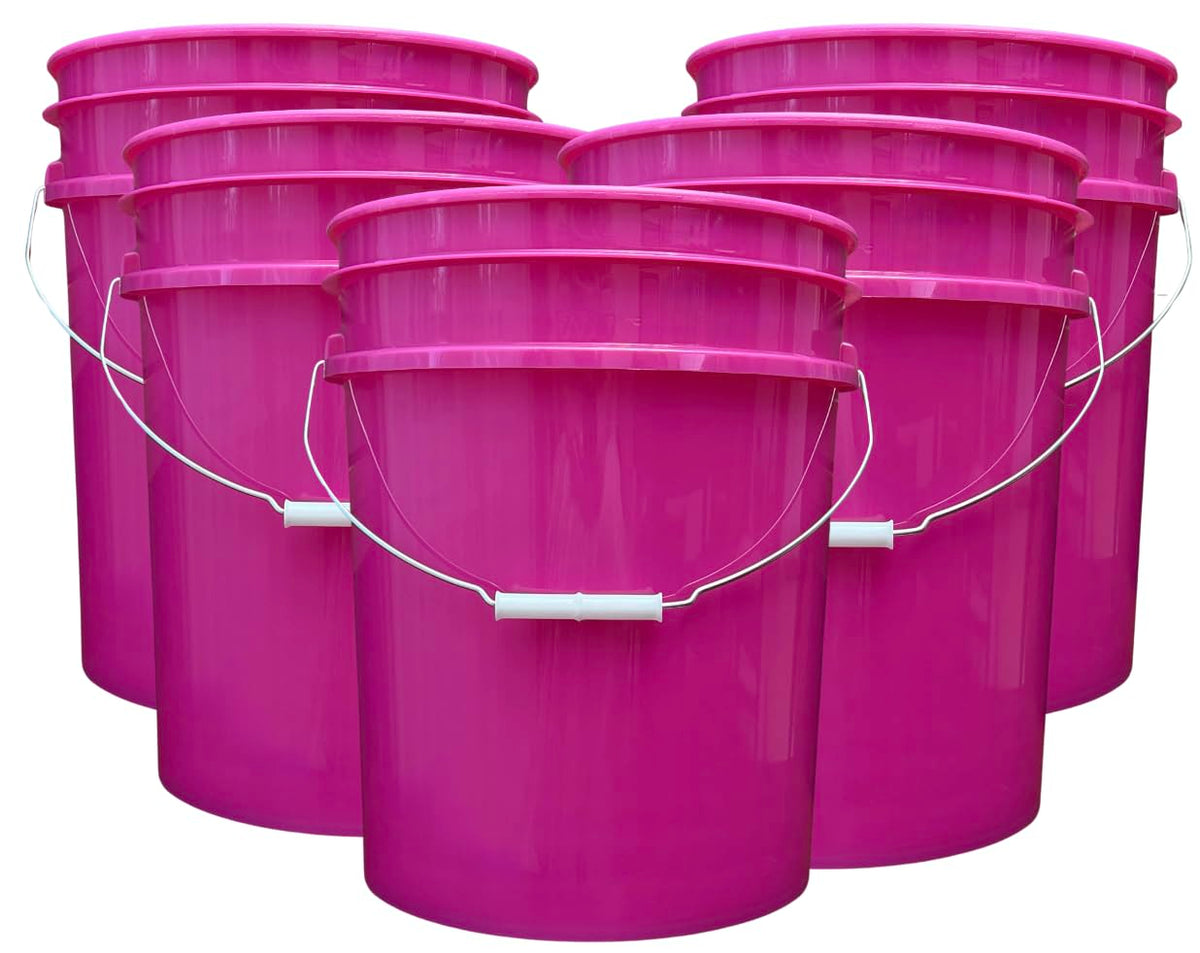5 Gallon Premium HPDE Plastic Bucket