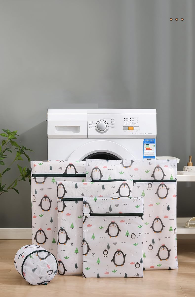 Mesh Laundry Bags for Delicates (5 Count)