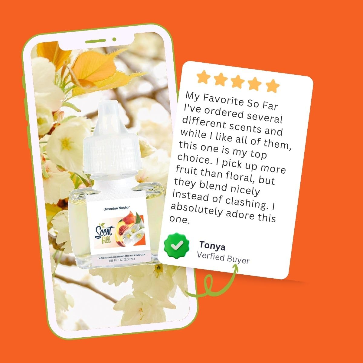 Jasmine Nectar Plug in Air Freshener (2.72 Fl Oz)