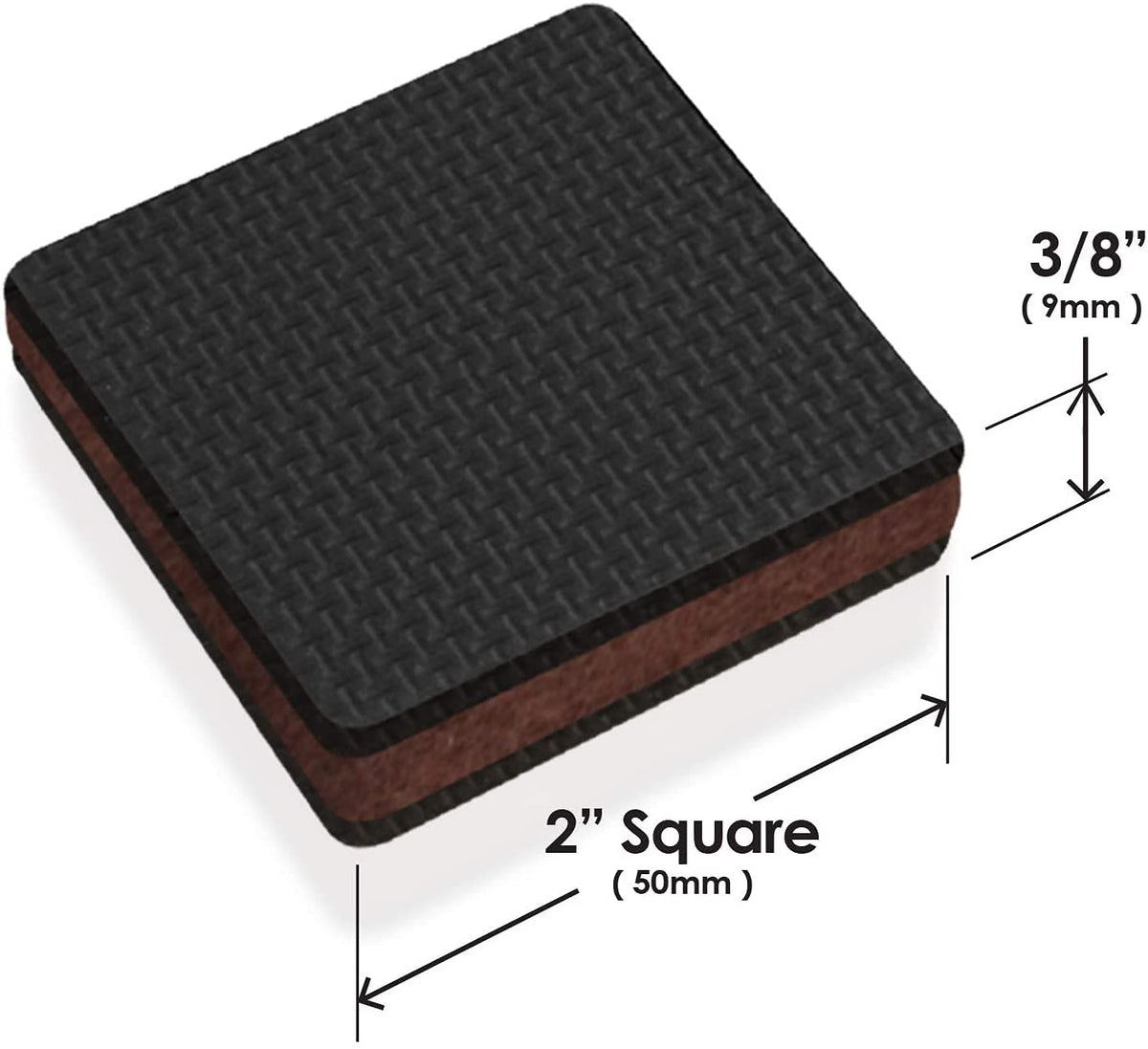 GorillaPads Non Slip Furniture Pads (16 Count)