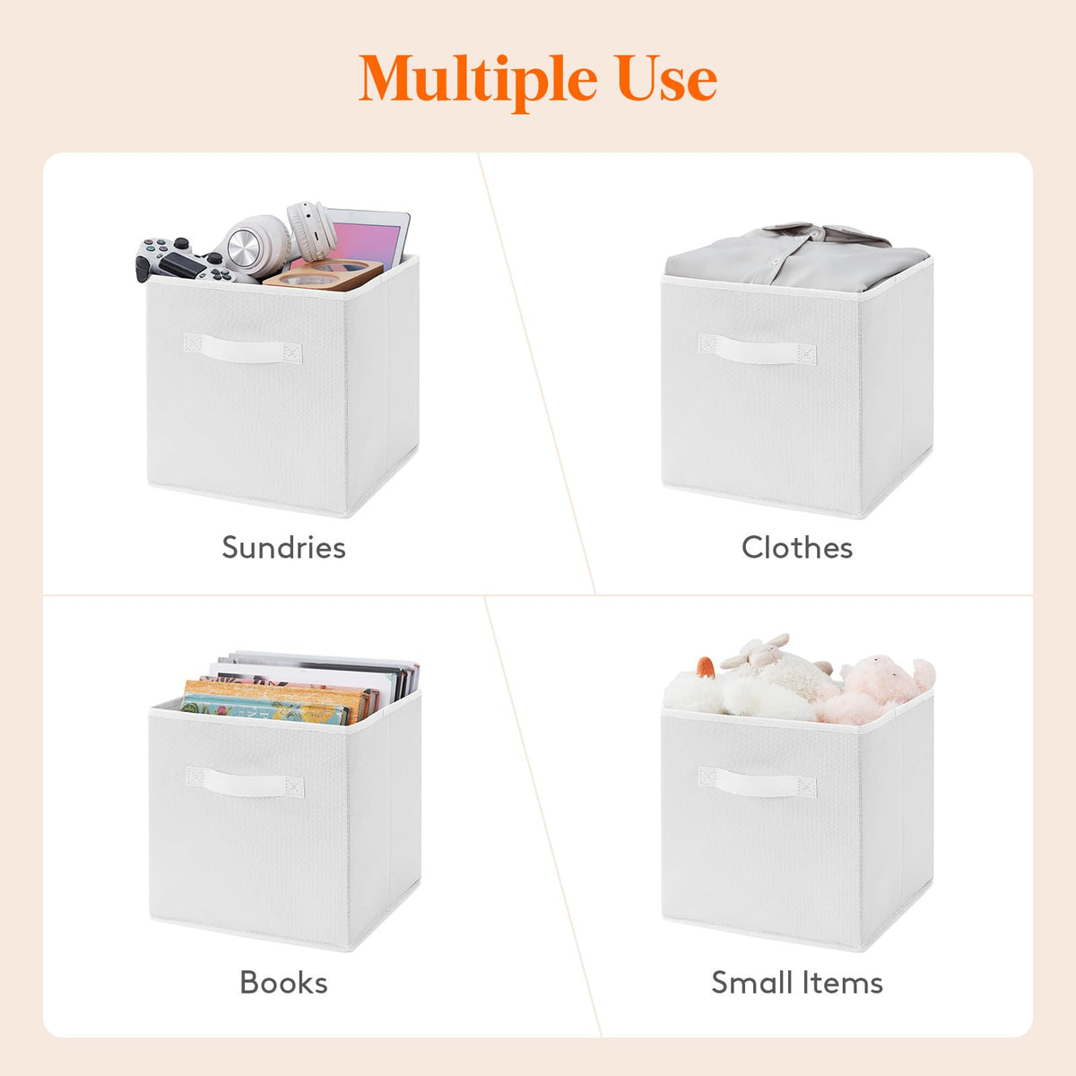 Storage Cubes (6 Count)