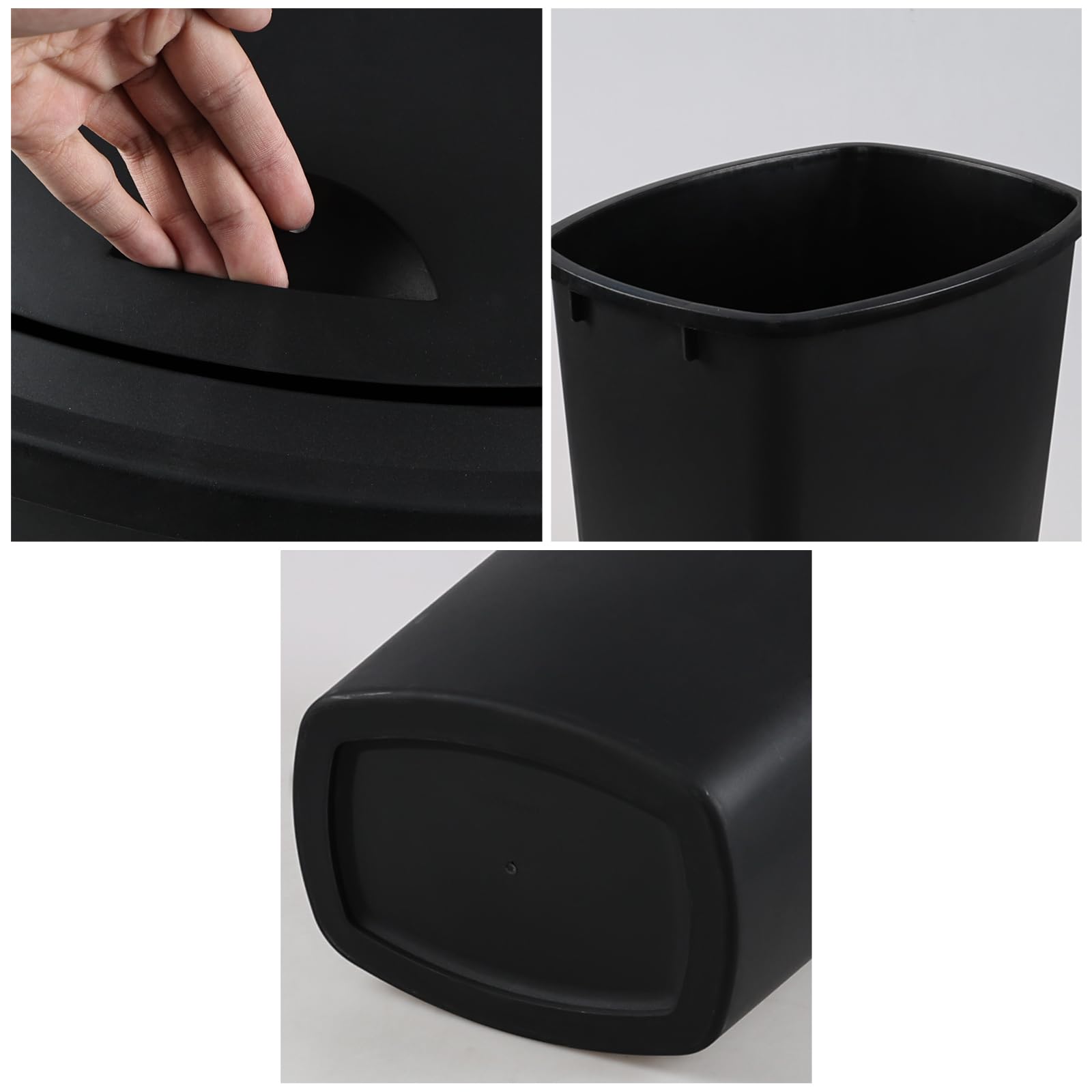 8 Gallon Swing Top Trash Can (4 Count)