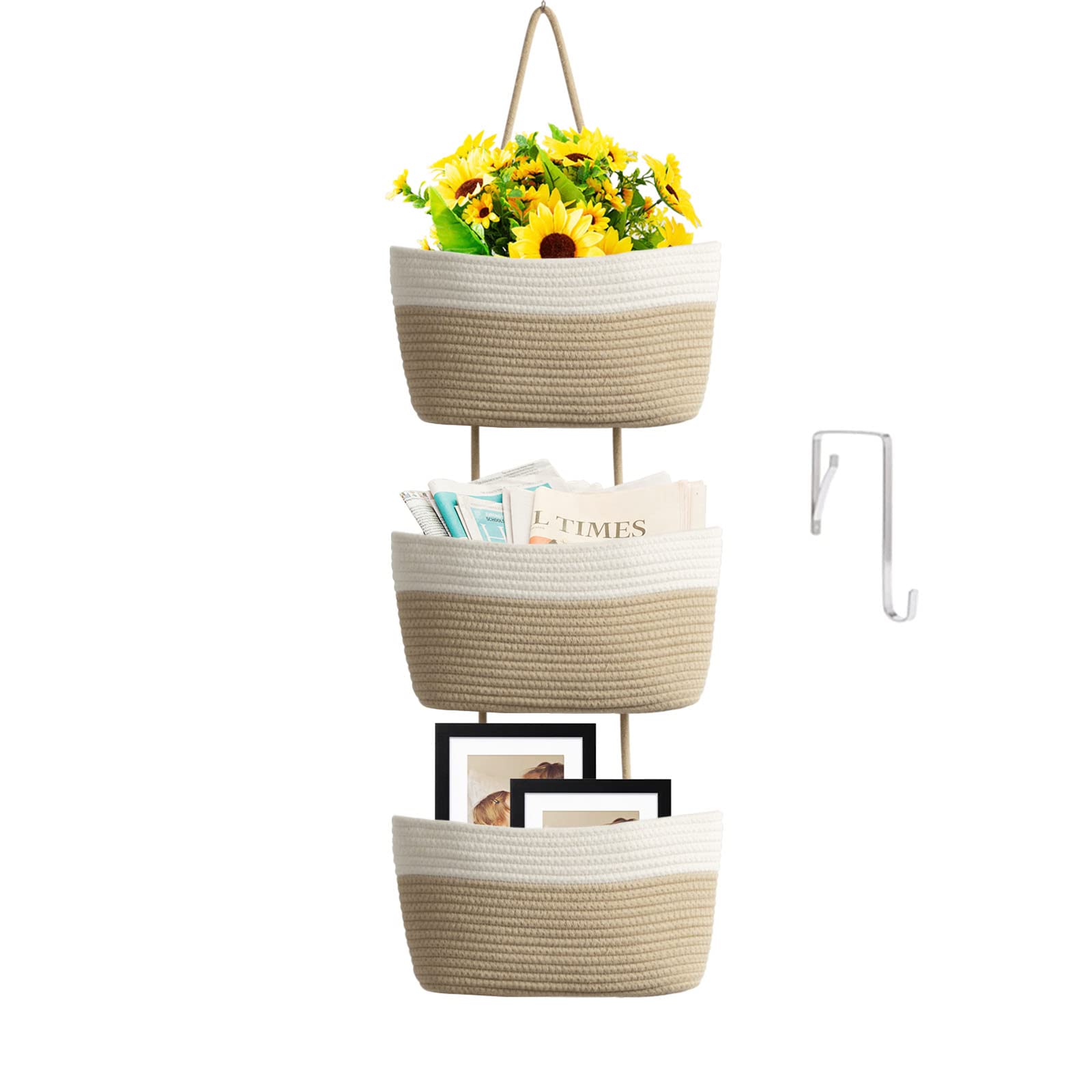 Over the Door Hanging Basket (3 Count)