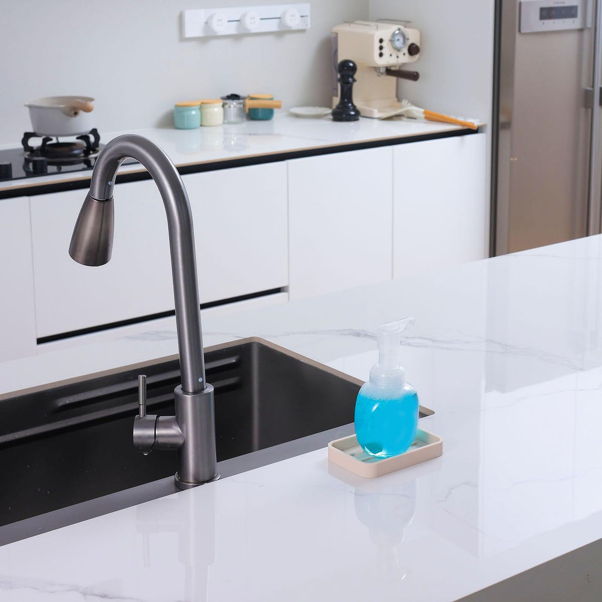 Silicone Kitchen Sink Organizer Tray for Multiple Usage