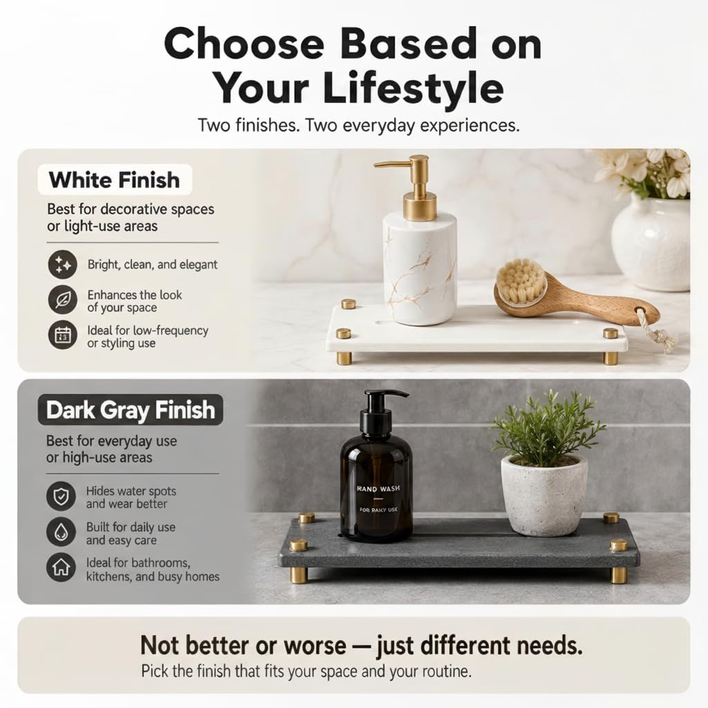 Water Absorbing Stone Sink Caddy Kitchen Sink Organizer Tray