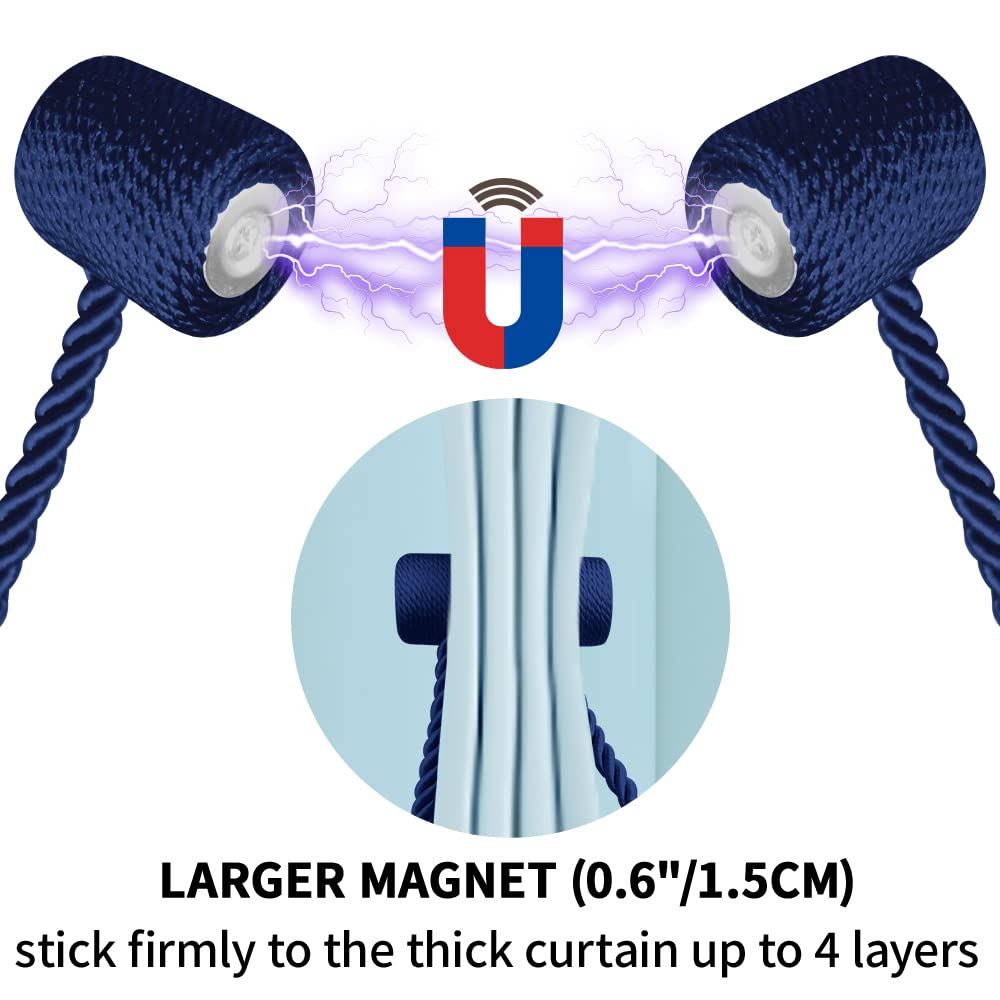 18 Inch Strong Magnetic Curtain Tiebacks