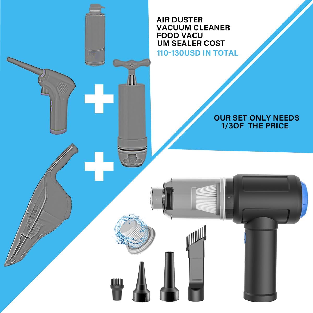 Air Duster Computer Vacuum Cleaner