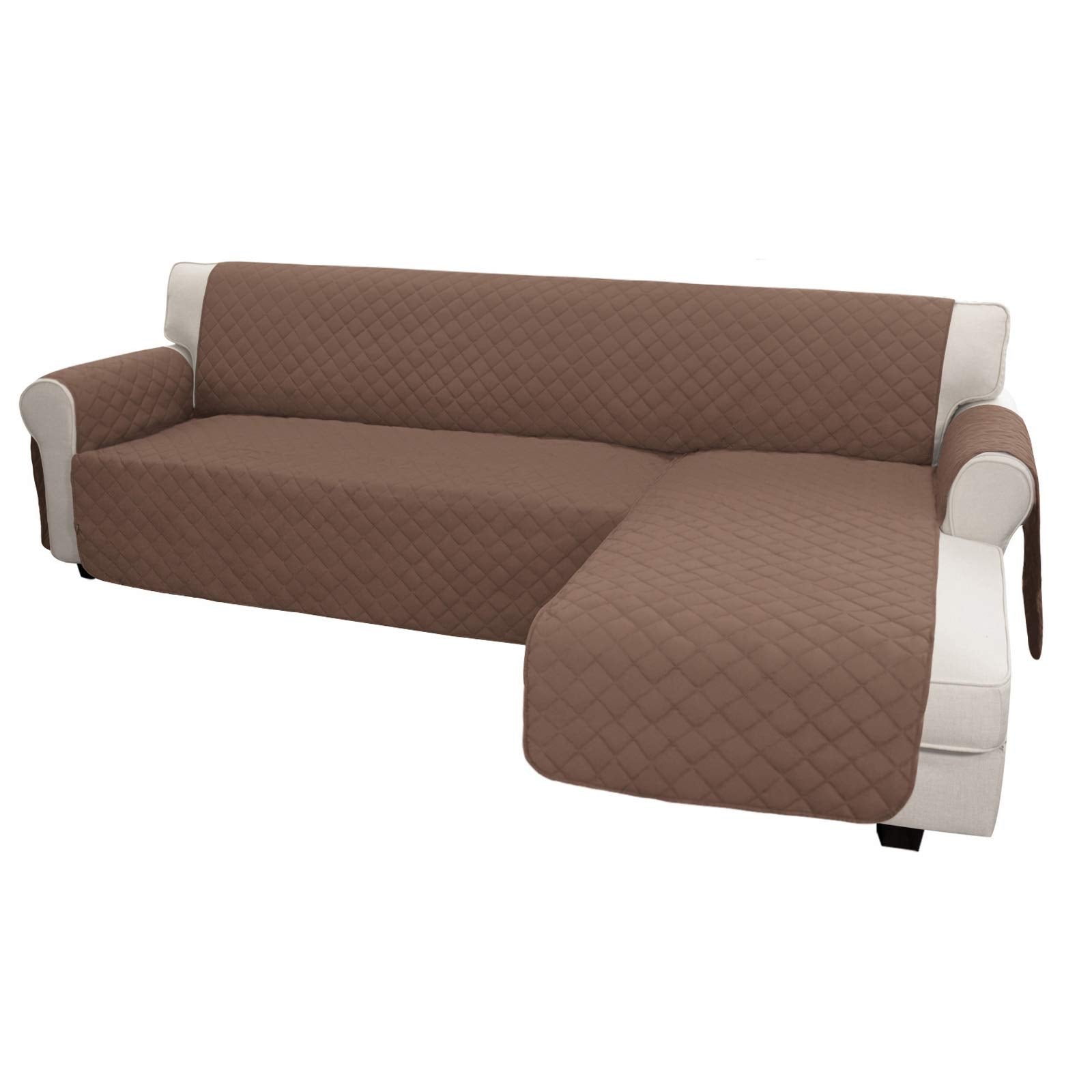 Reversible L Shape Sectional Couch Cover