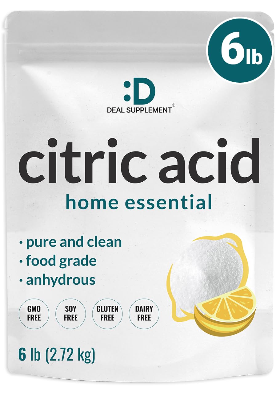 Citric Acid 6 Pounds (96 Ounce)