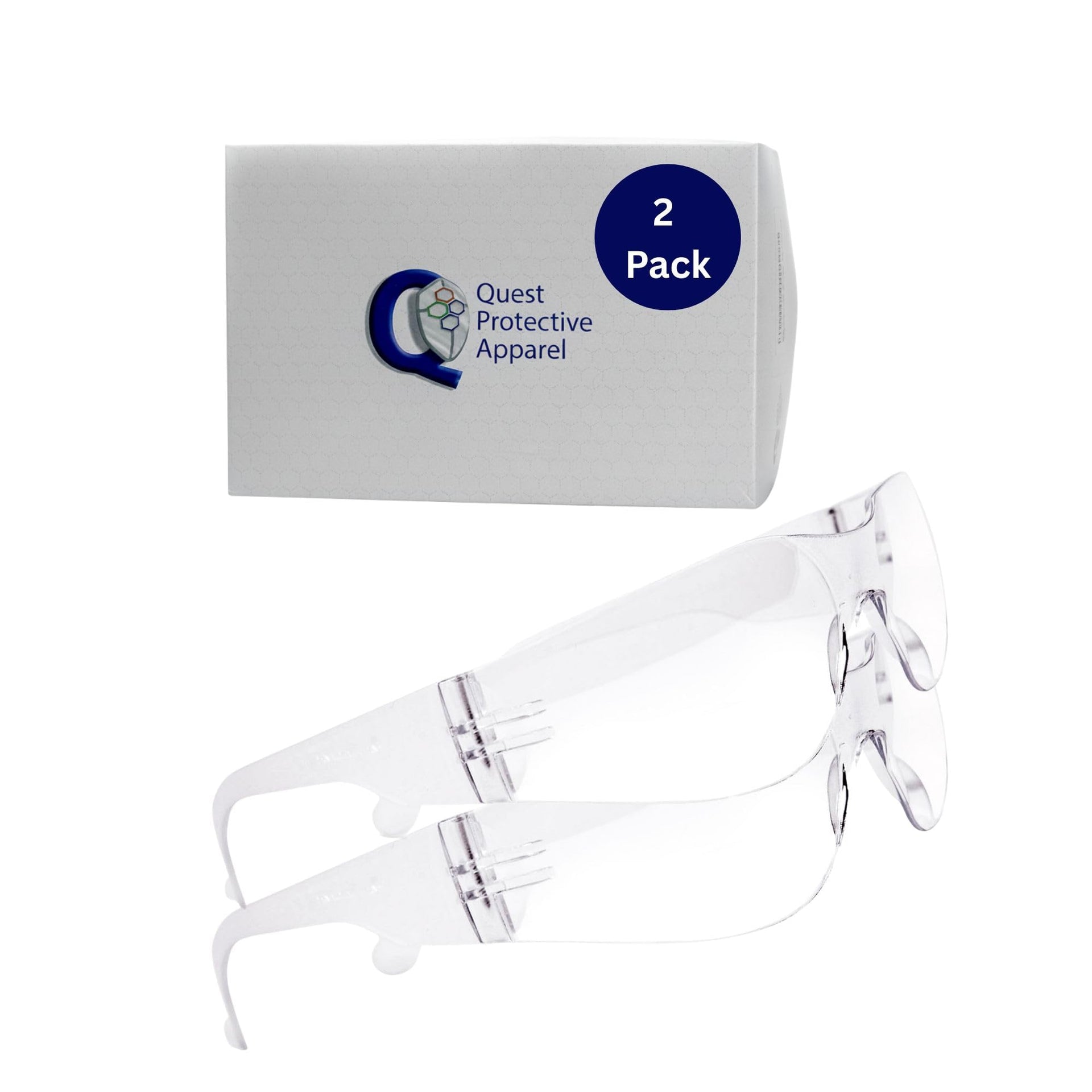 Quest Anti Fog Safety Glasses (2 Count)