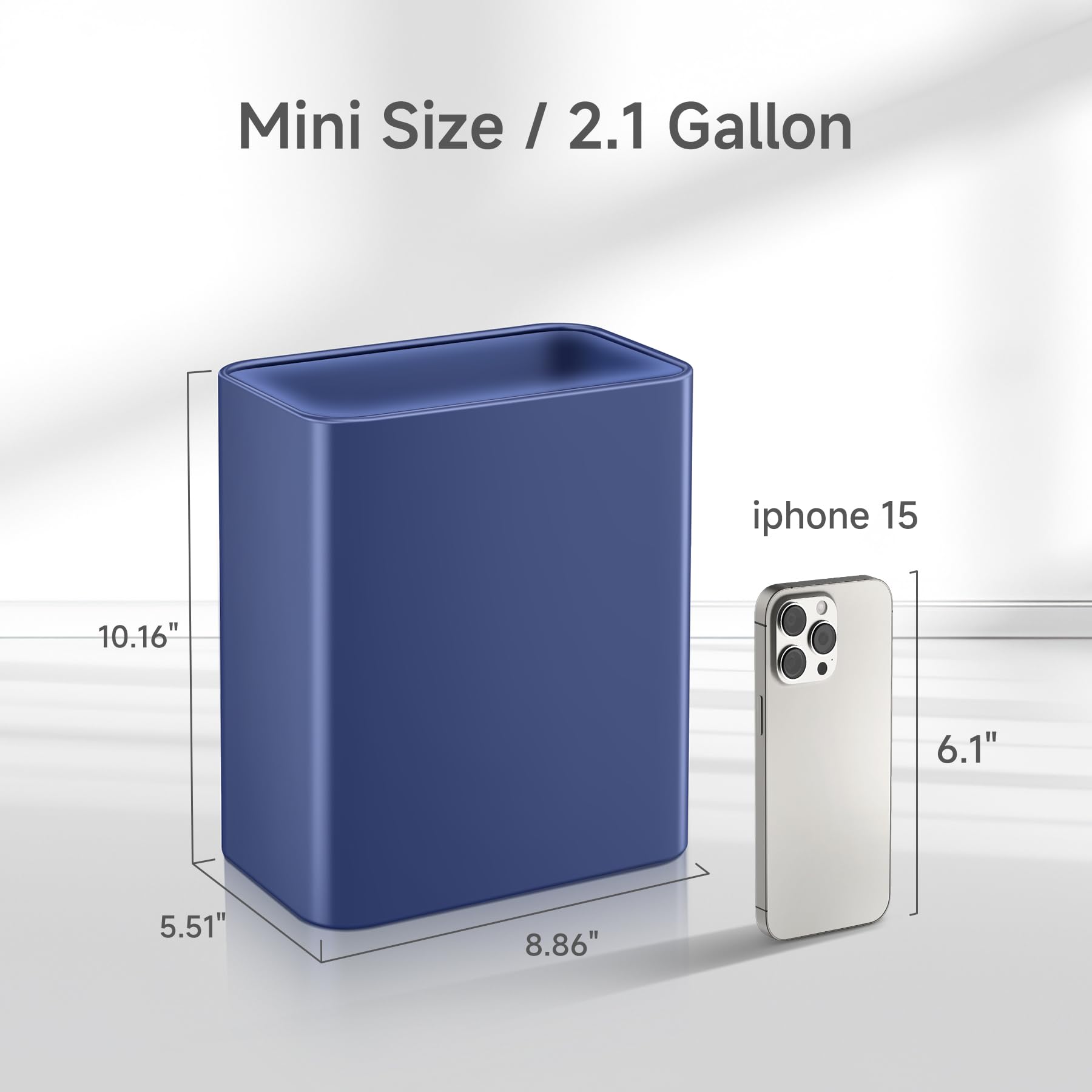 Small Bathroom Trash Can