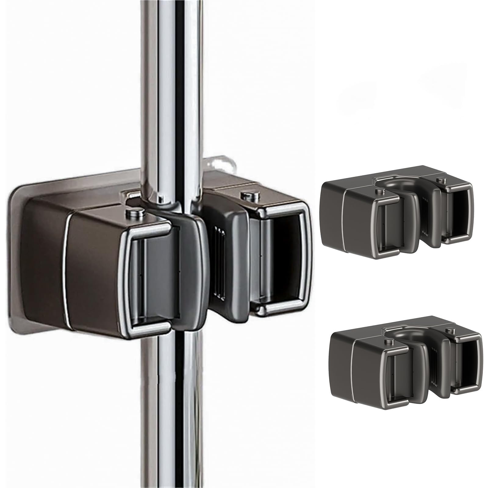 3 Pack Heavy Duty Mop Holder Wall Mount (3 Count)