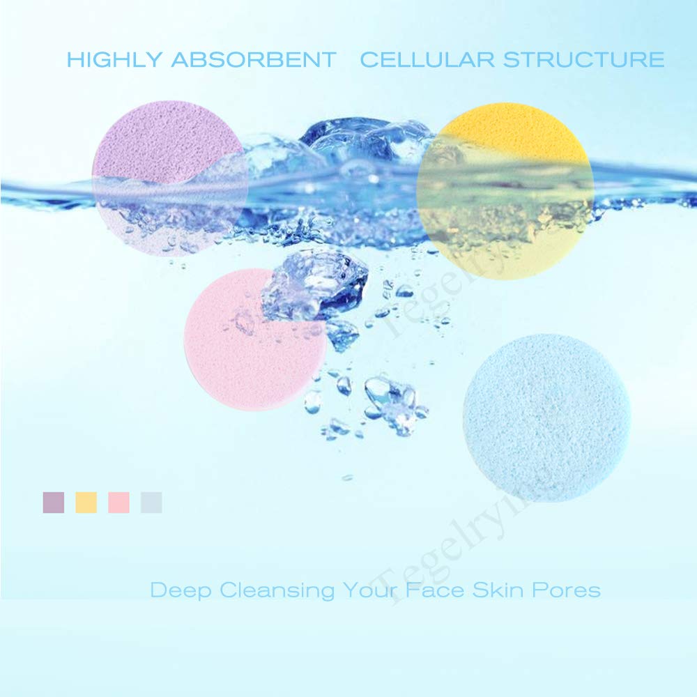Facial Sponge Compressed (60 Count)