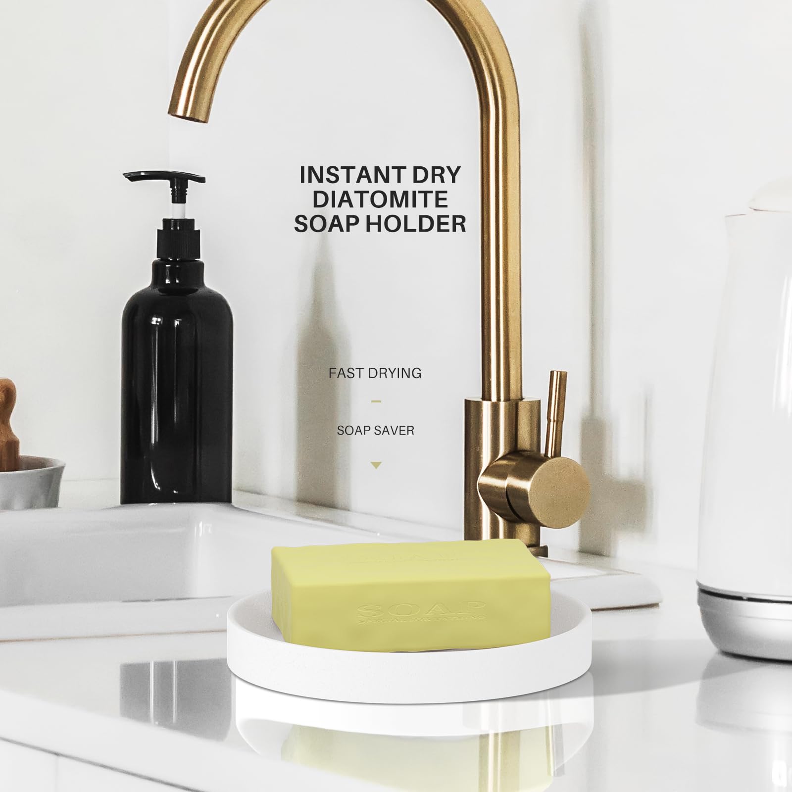 Diatomite Soap Dish Holder