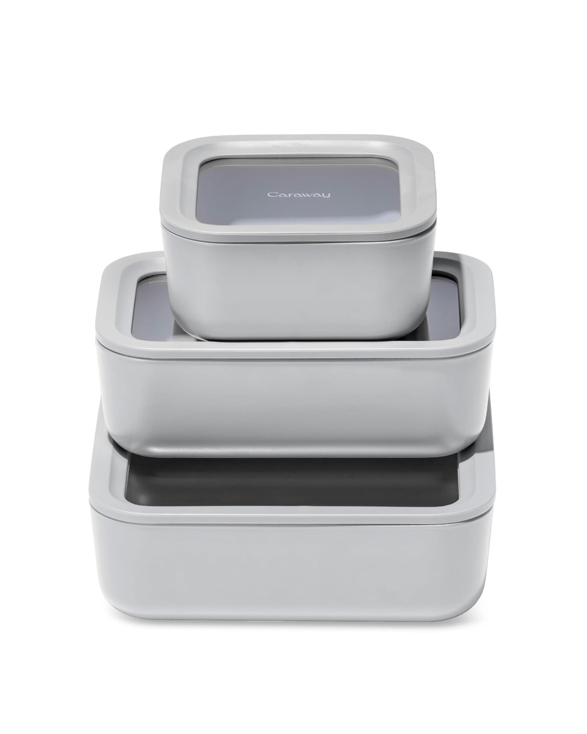 3 Piece Glass Food Storage Container Set (3 Count)