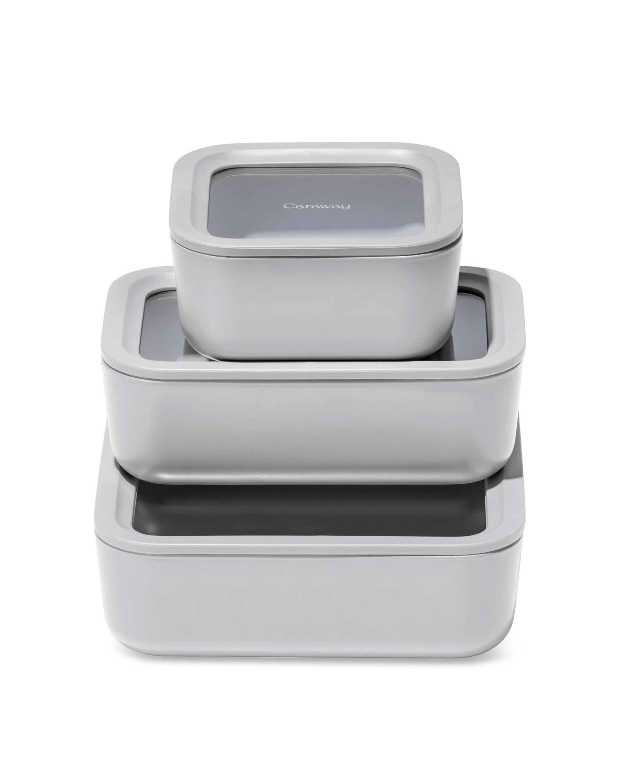 3 Piece Glass Food Storage Container Set (3 Count)