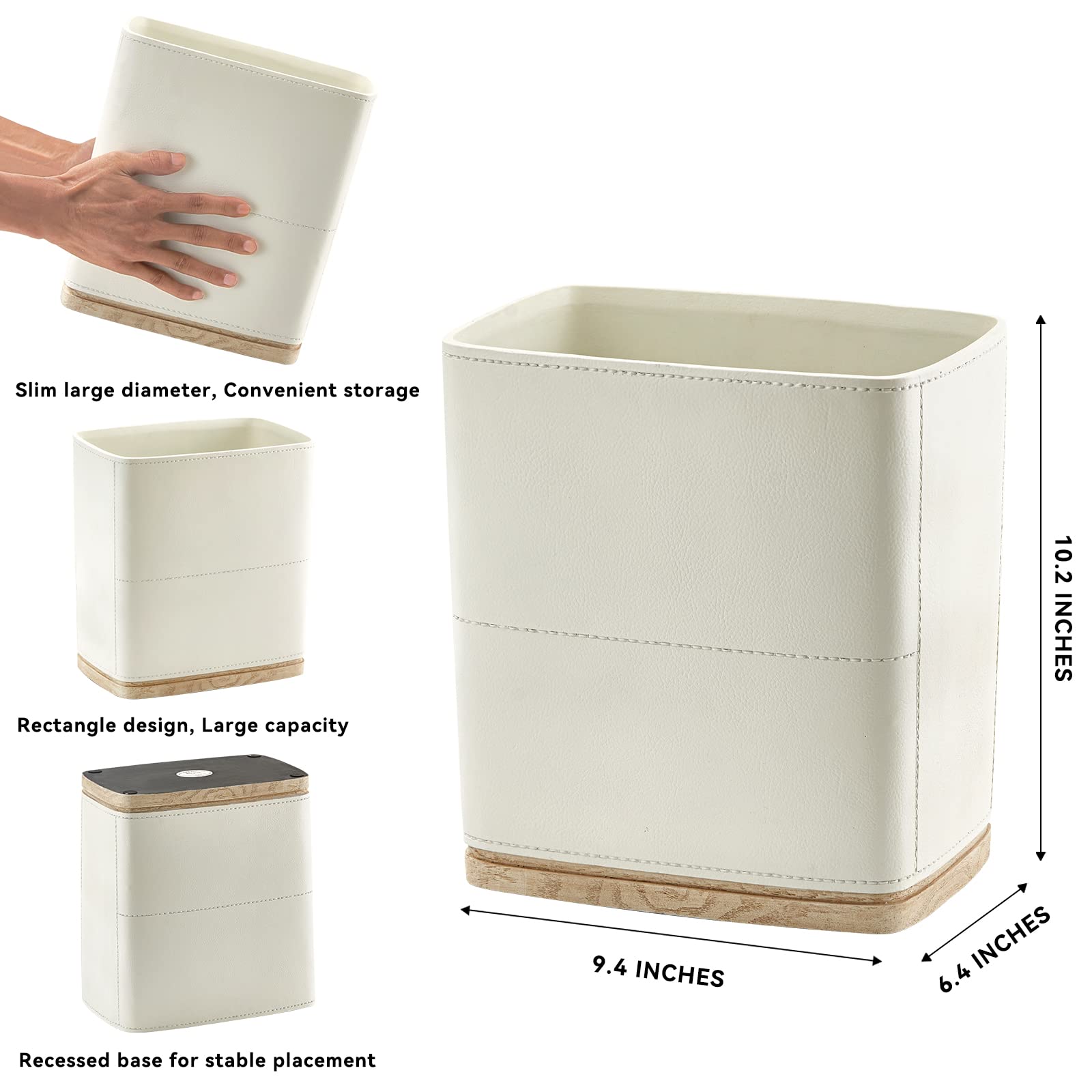 Bathroom Trash Can 1.8 Gallon