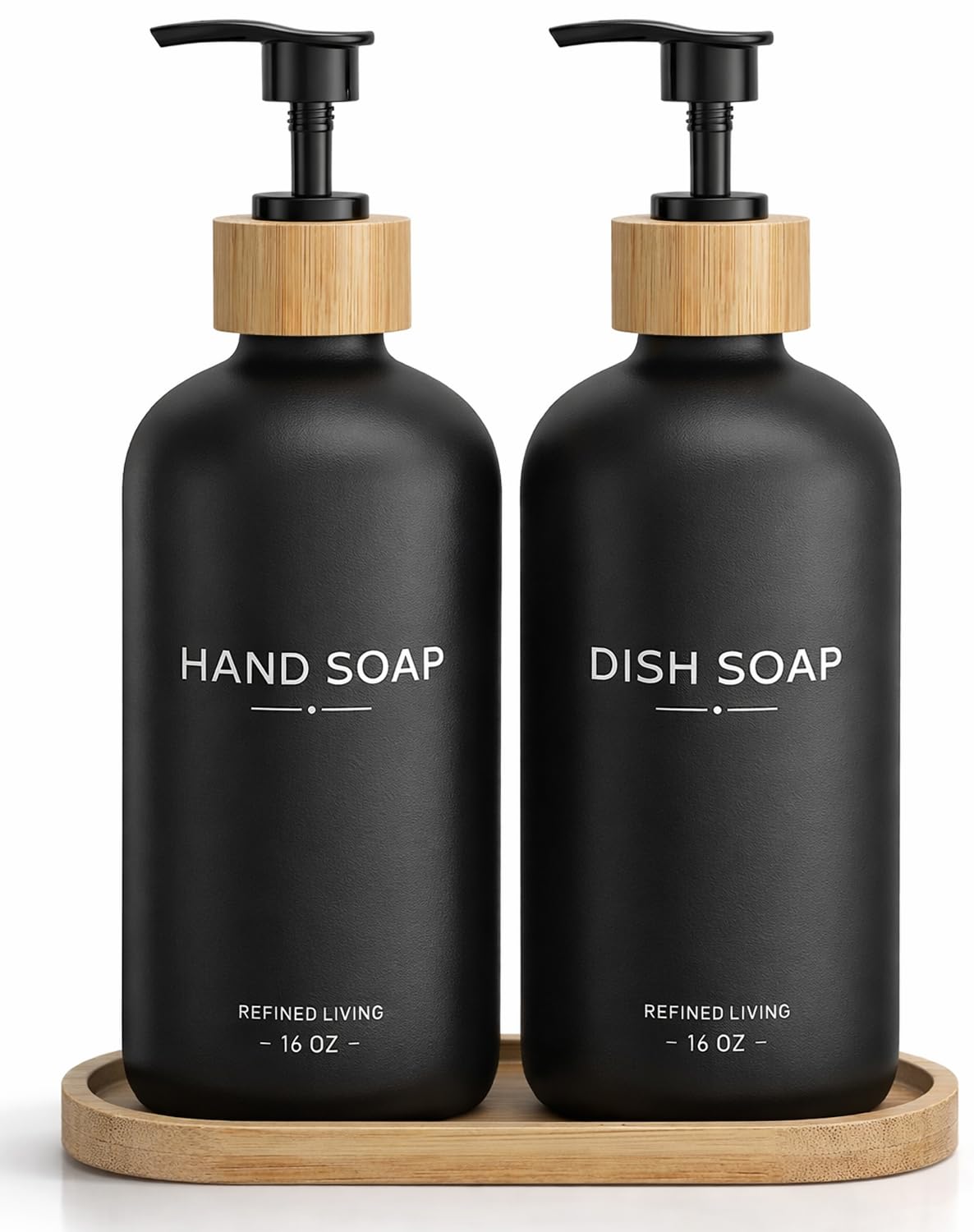 Hand and Dish Soap Dispenser Set (2 Count)