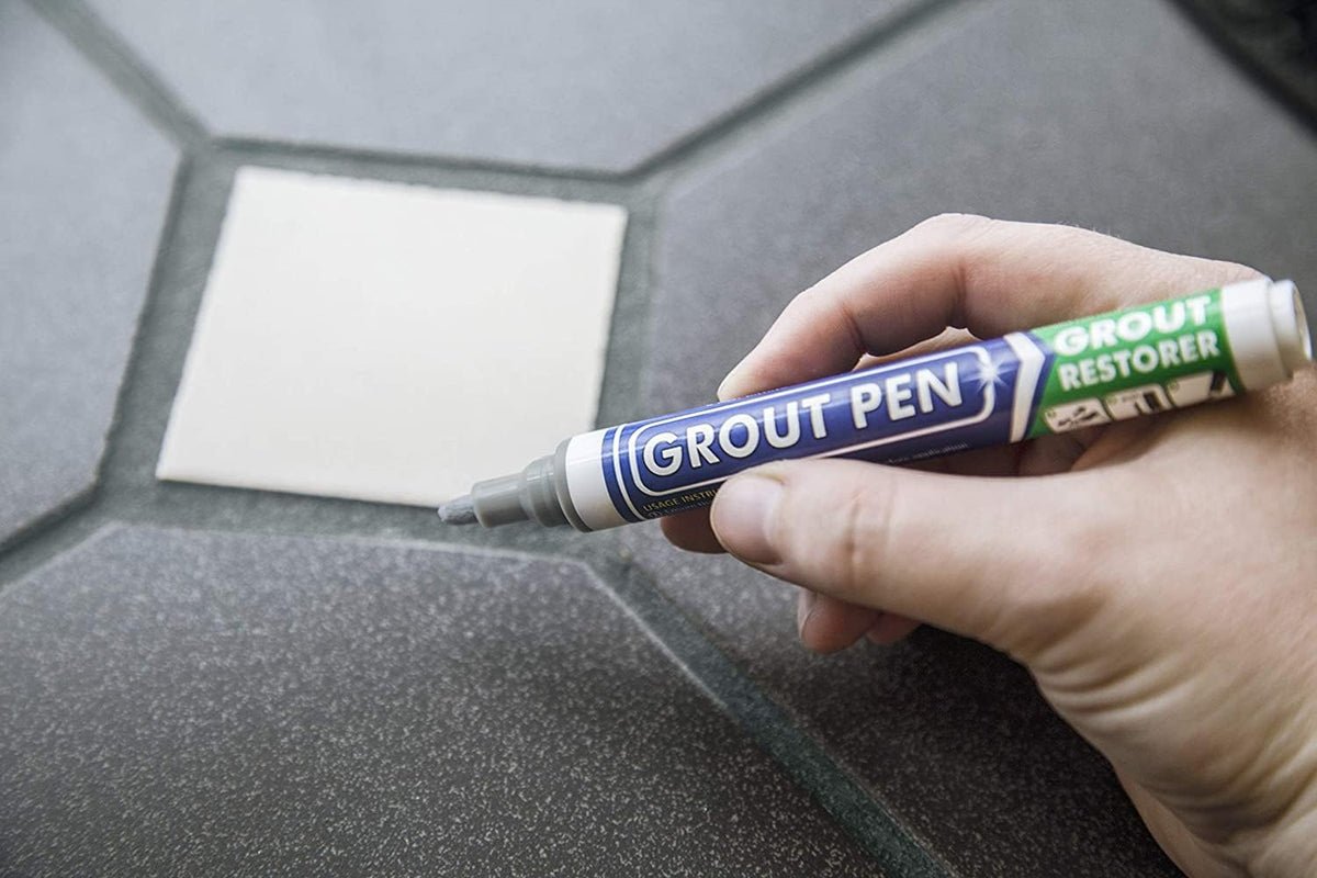 Grout Pen Grey Tile Grout Paint Marker (3 Count)