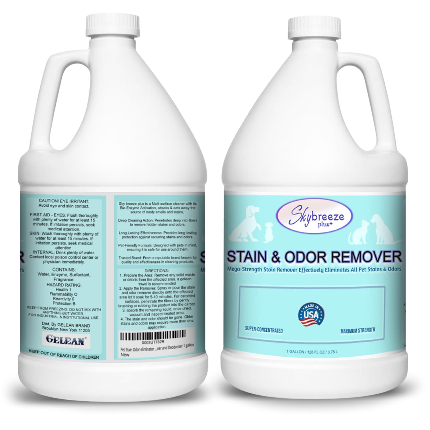 Pet Stain Odor eliminator (128 Fl Oz)