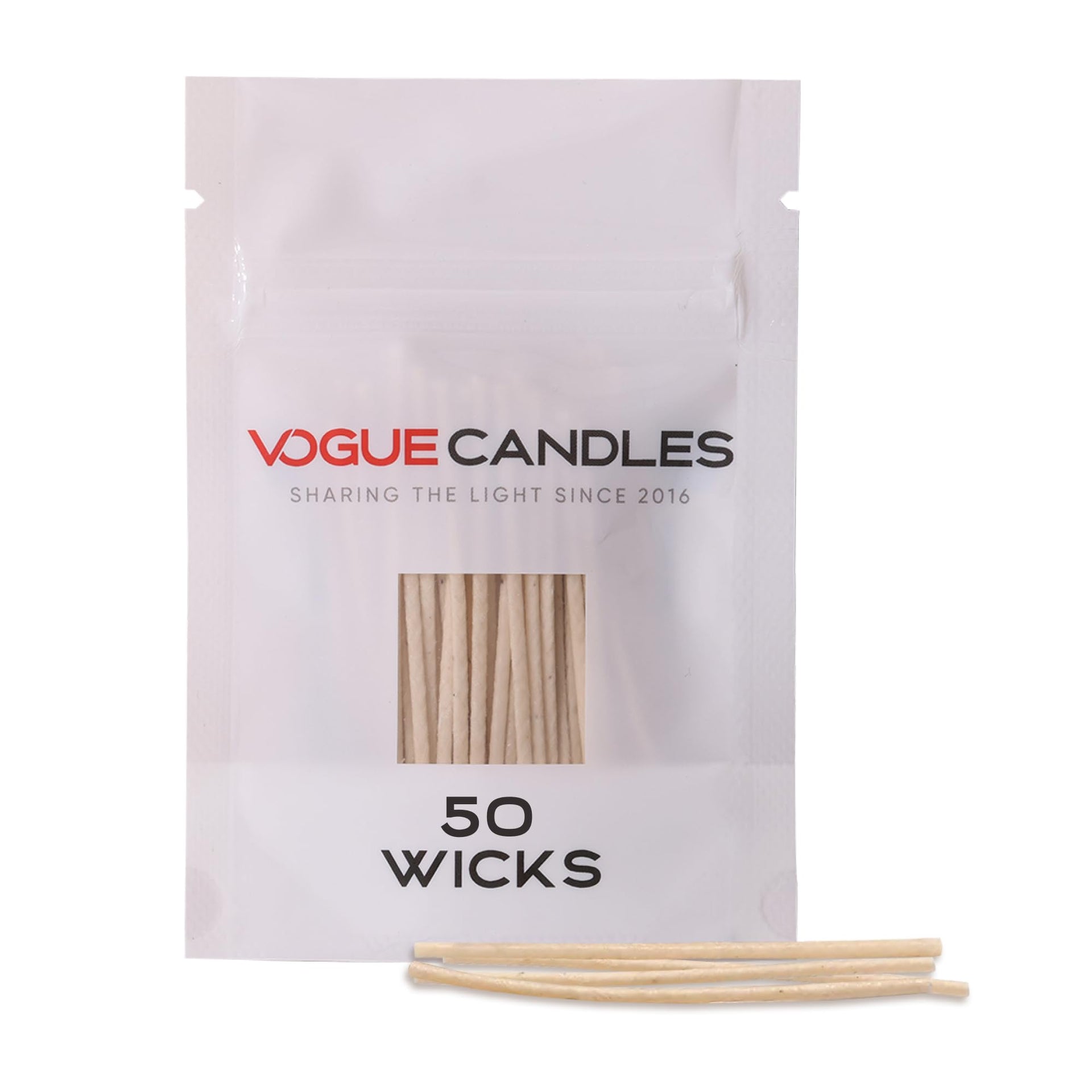 Vogue Candles Cotton Candle Wicks (50 Count)