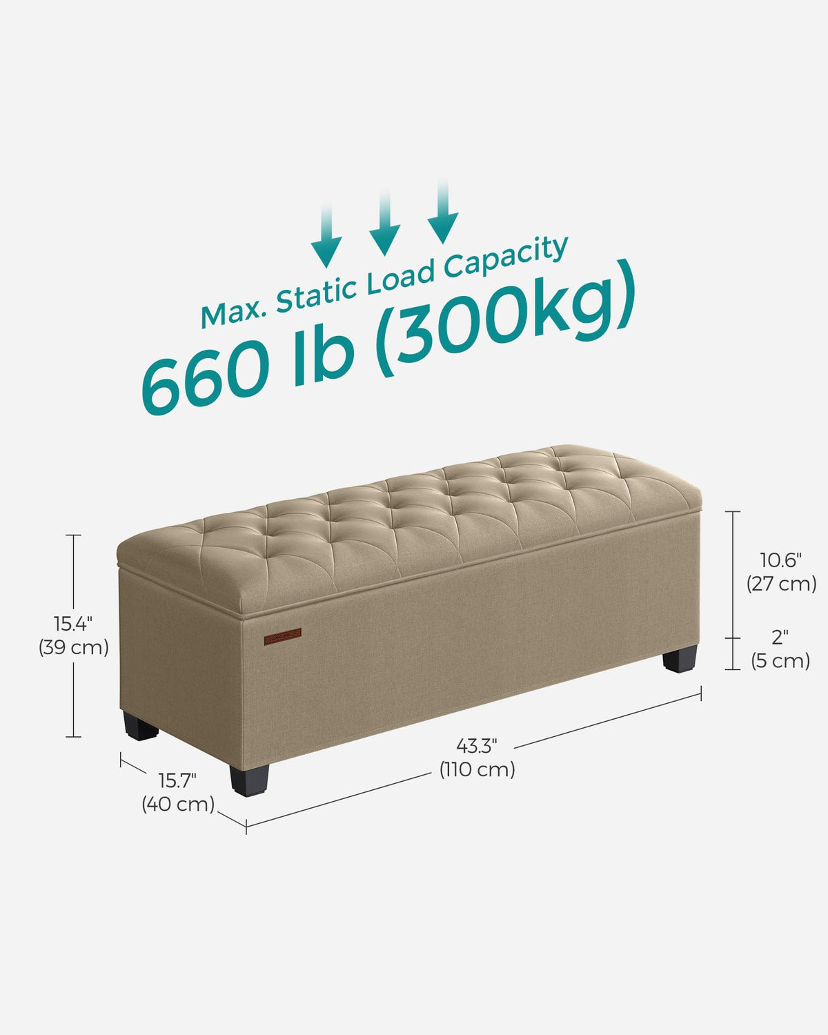 Storage Ottoman Bench