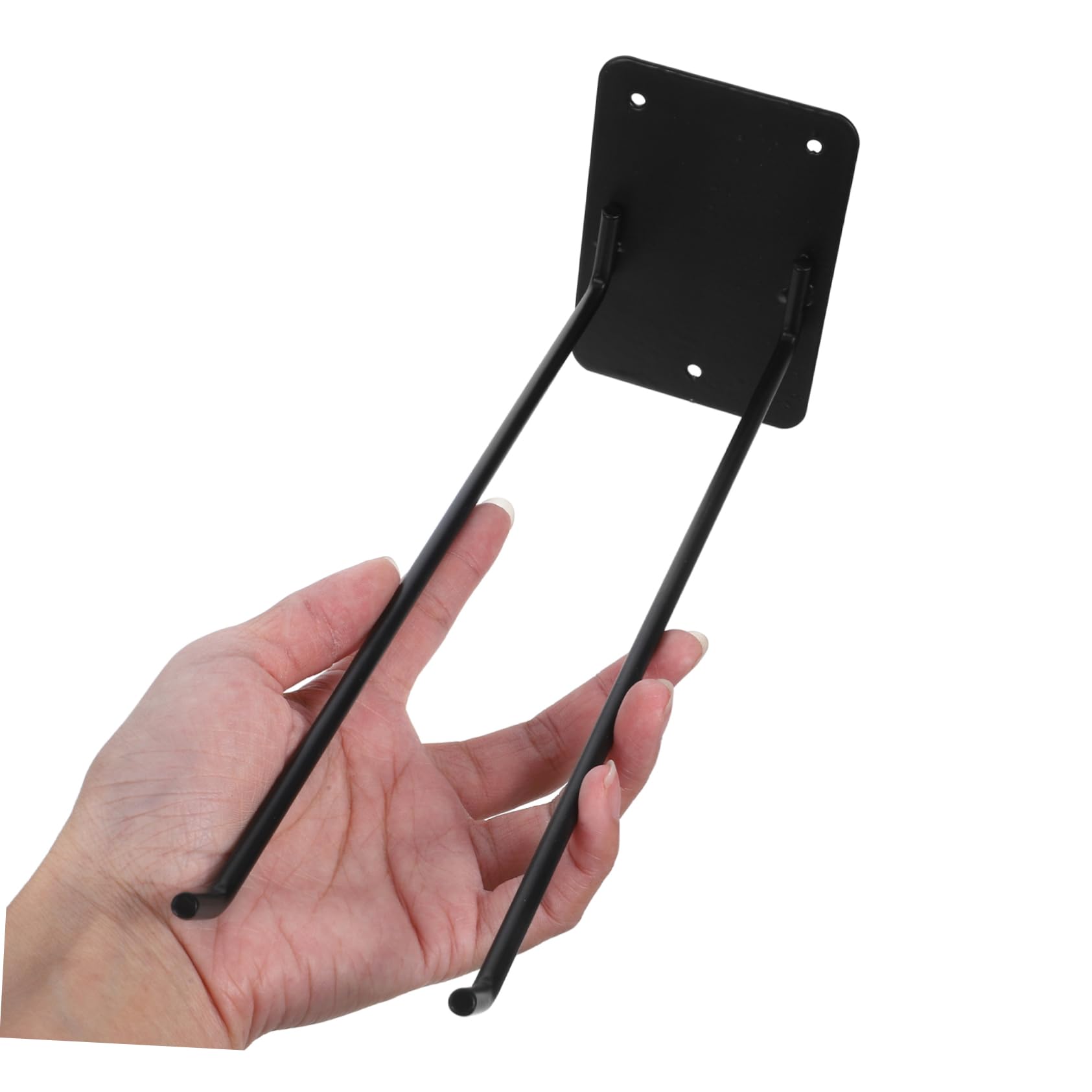 Wall Mount Broom Holder Garden Tool Organizer for Rakes Mops Hoses More Stylish Storage Rack with Screw for Indoor Outdoor Use