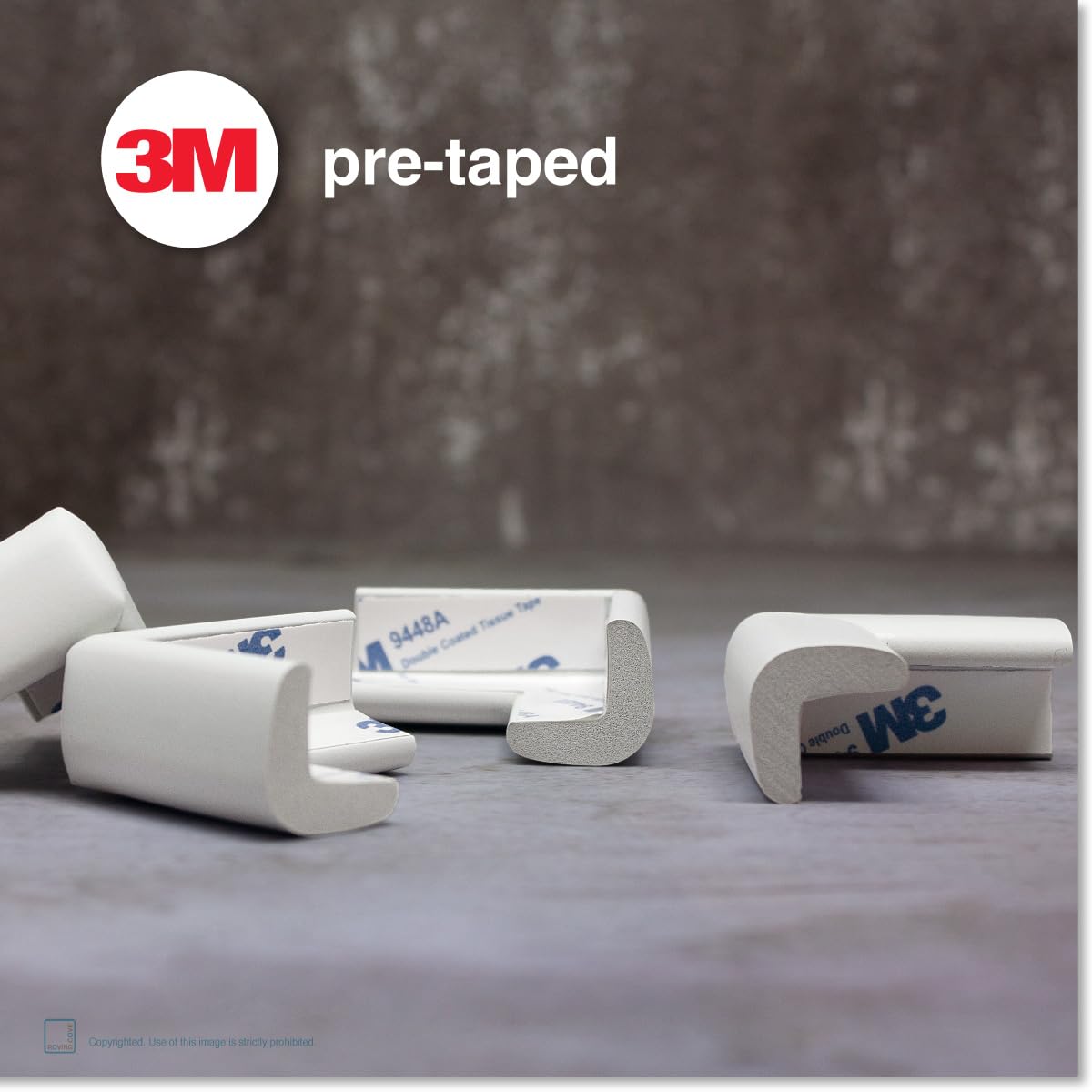 Slimfit Corner Protector for Baby Proofing (8 Count)