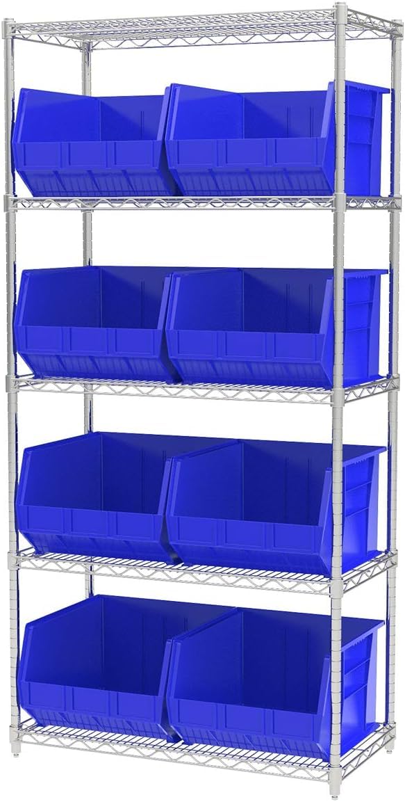 30270 AkroBins Plastic Storage Bins (3 Count)