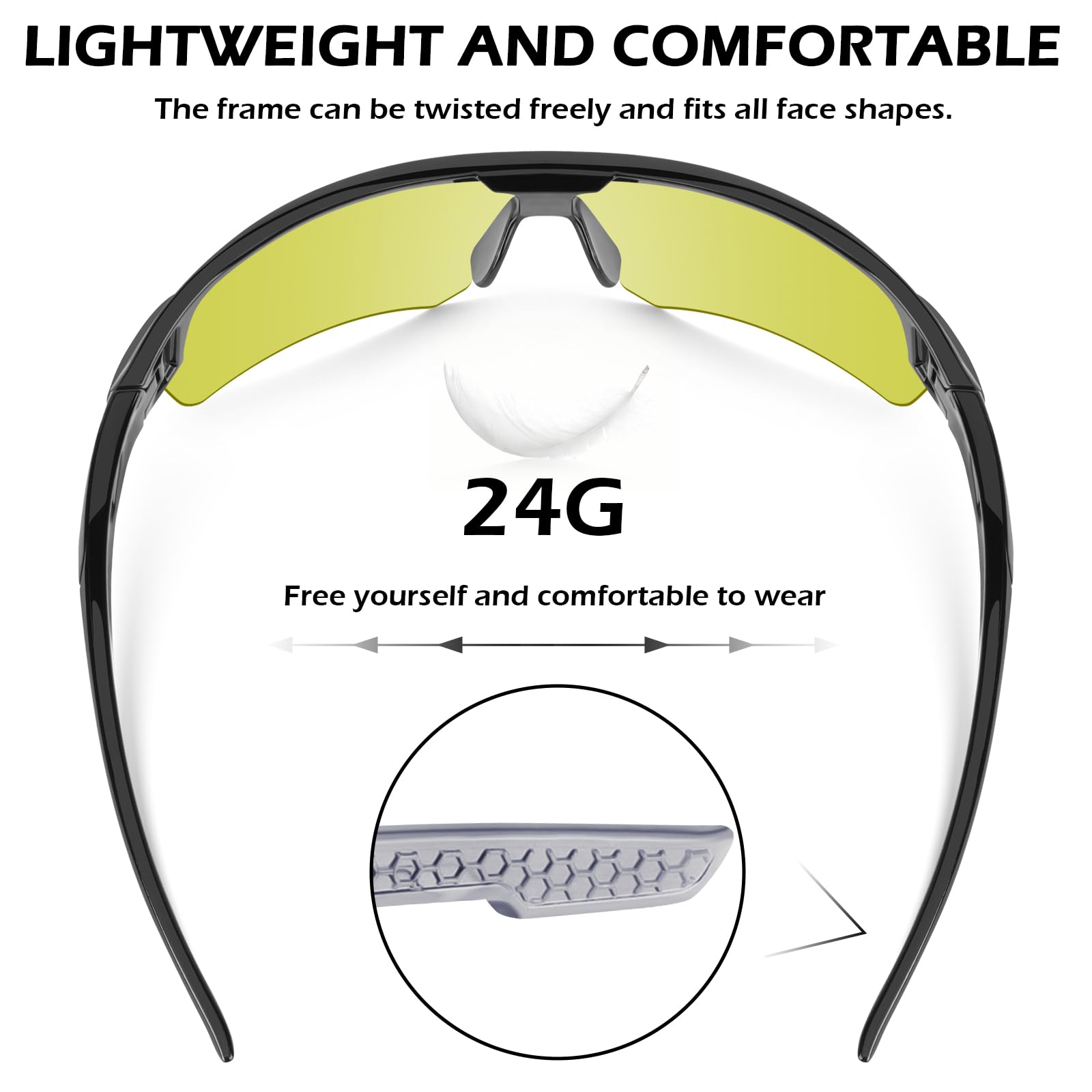 12 Pack Safety Glasses for Men Women (12 Count)