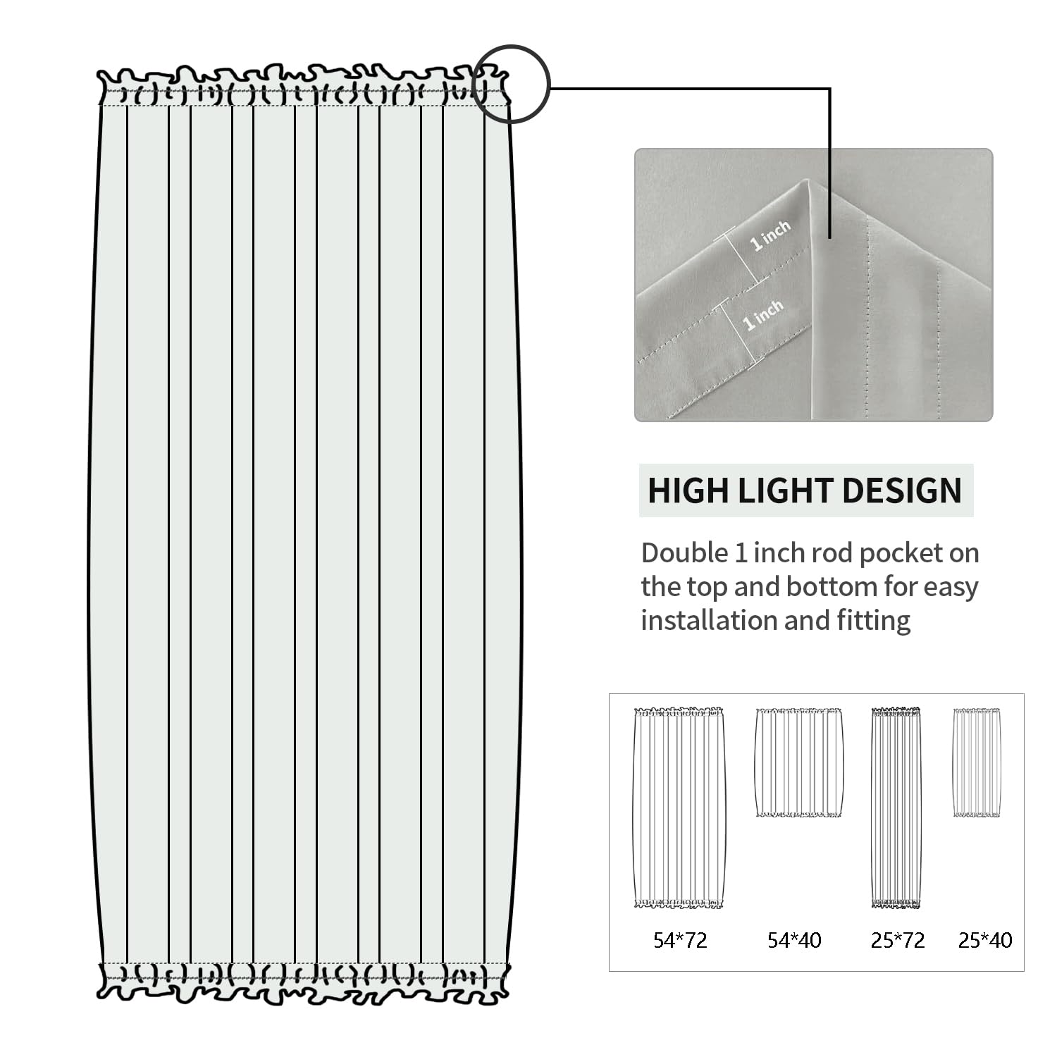 French Door Curtains
