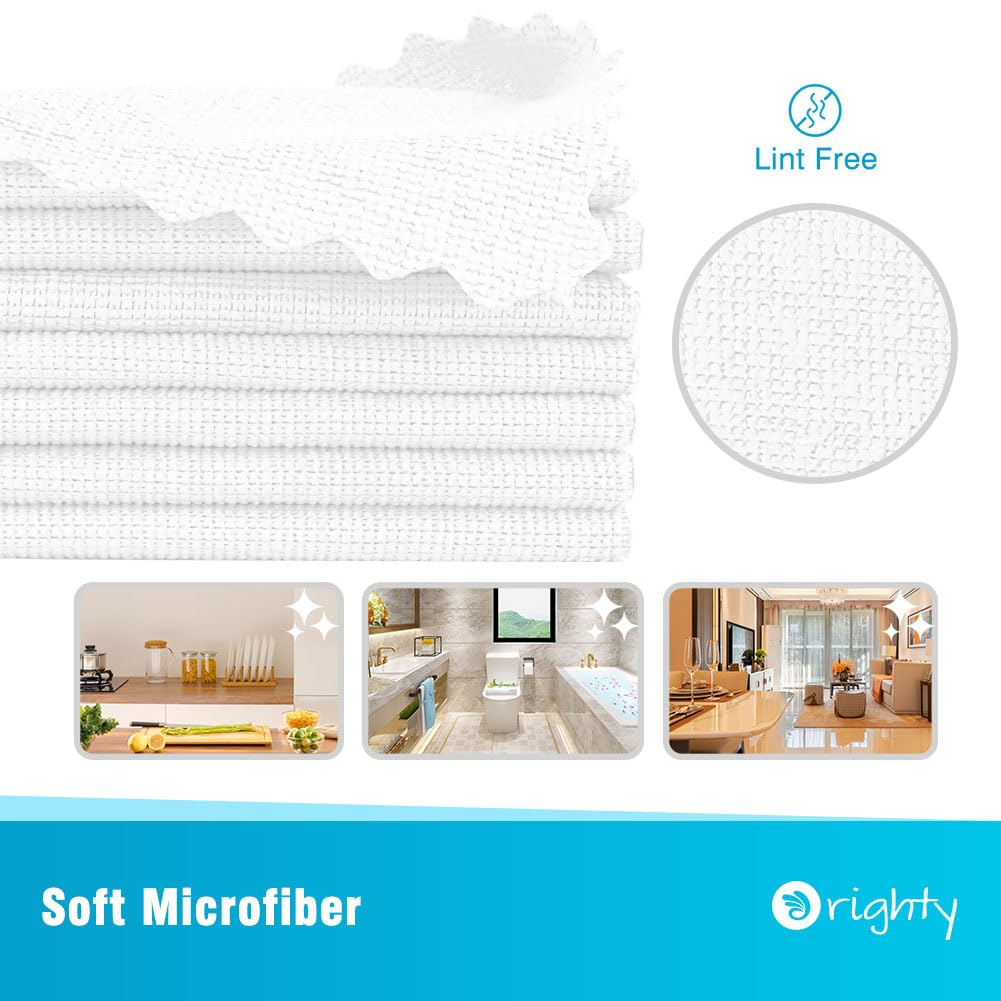Microfiber Cleaning Cloth Bulk (200 Count)