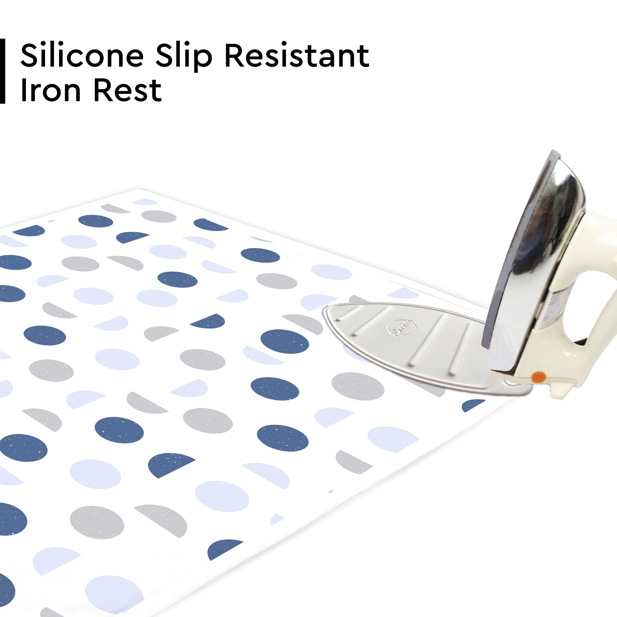 Ironing Mat Heat Resistant Pad 48"x28" Blue Moon