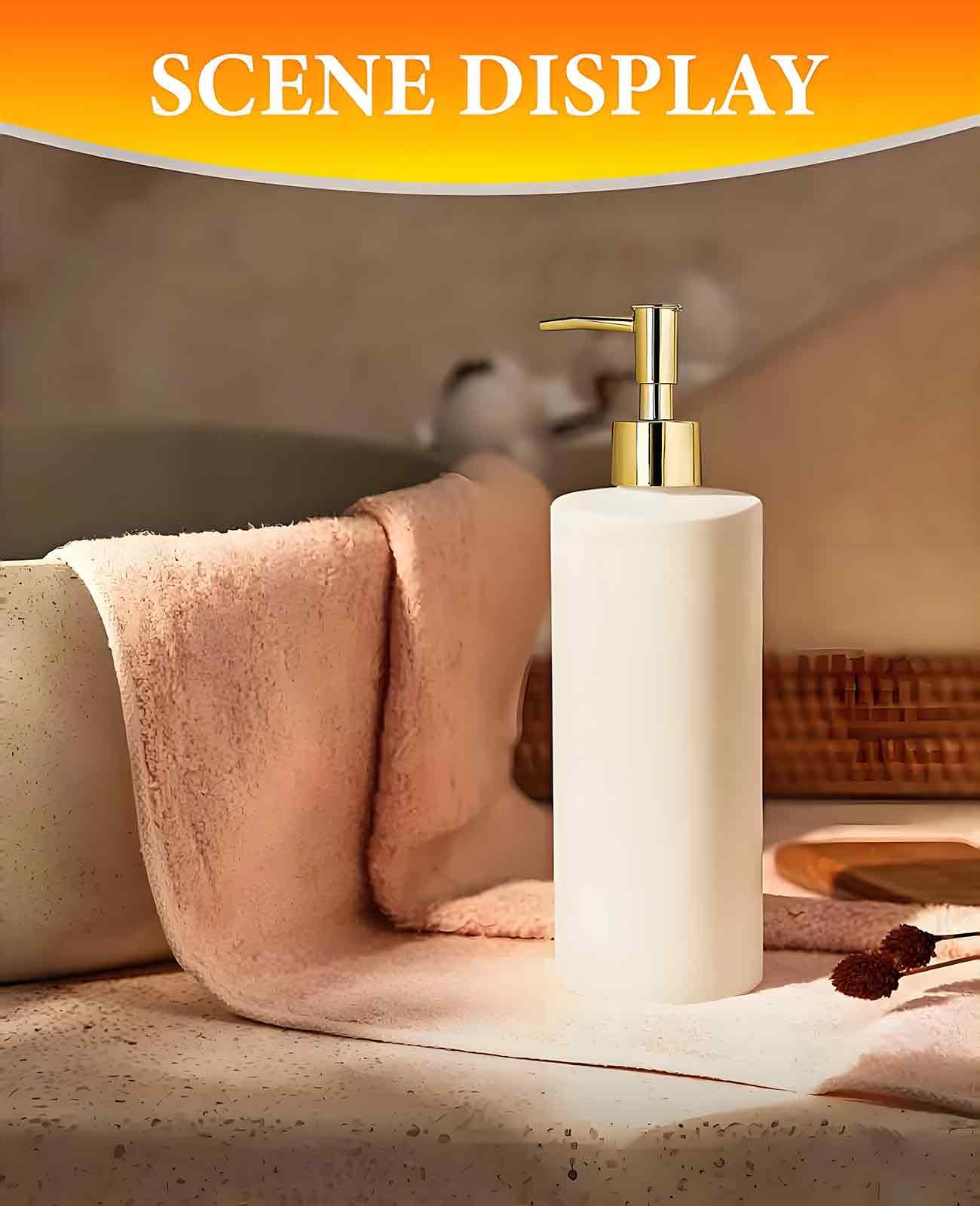 6 Pack Gold Soap Dispenser Pump (6 Count)