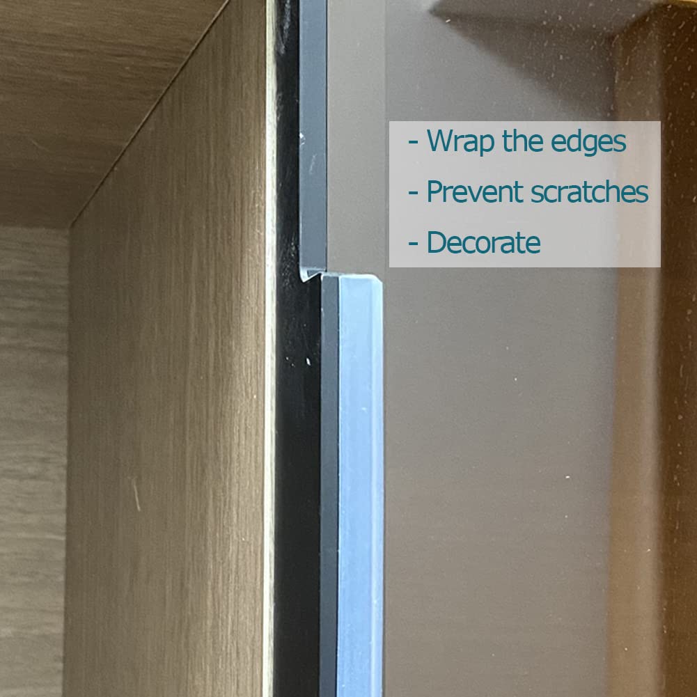 Clear Rubber Edge Trim (20 Foot)