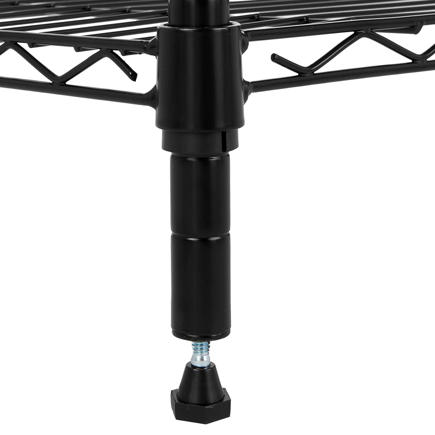 5 Shelf Adjustable Heavy Duty Steel Wire Storage Shelves for Garage