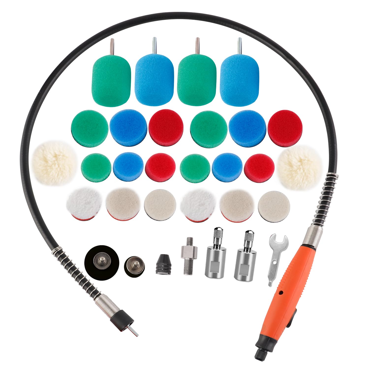 Mini Buffing Polishing Pads (30 Count)