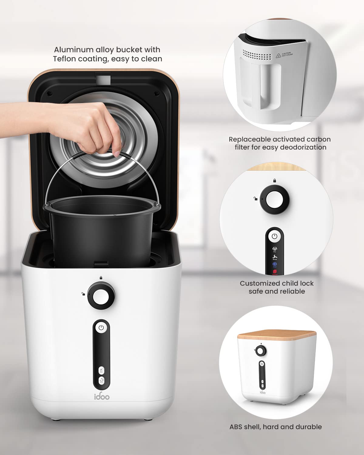 Electric Composter for Kitchen