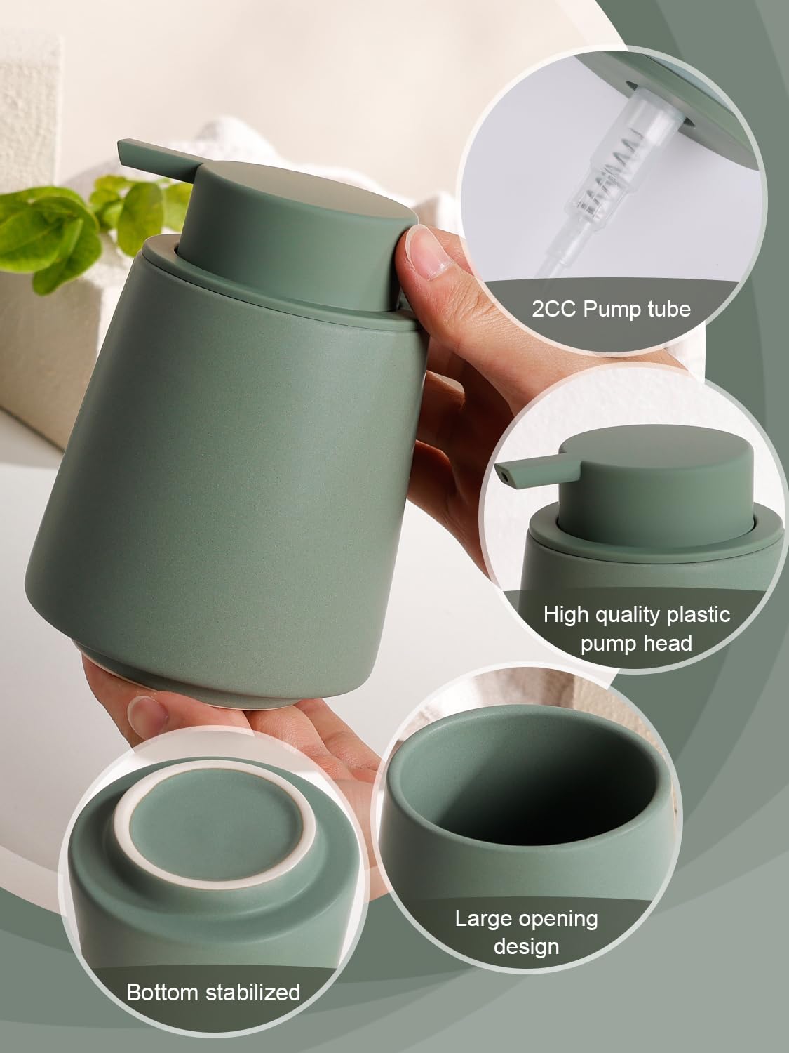 Ceramic Soap Dispenser