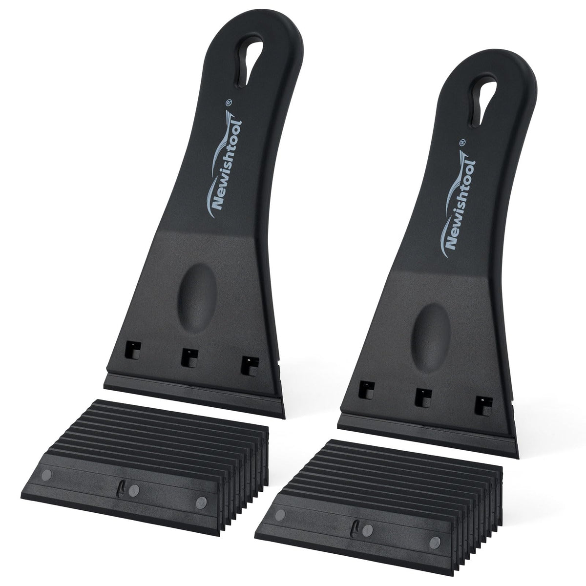 Plastic Razor Scraper with 3