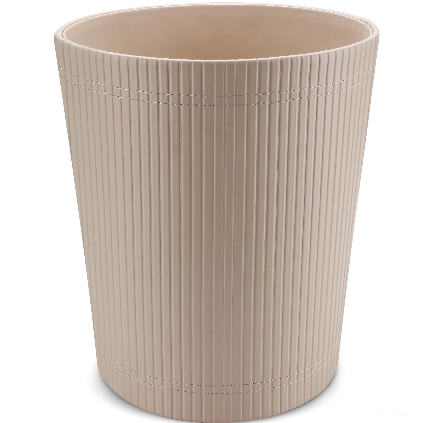 Pu Leather Trash Can
